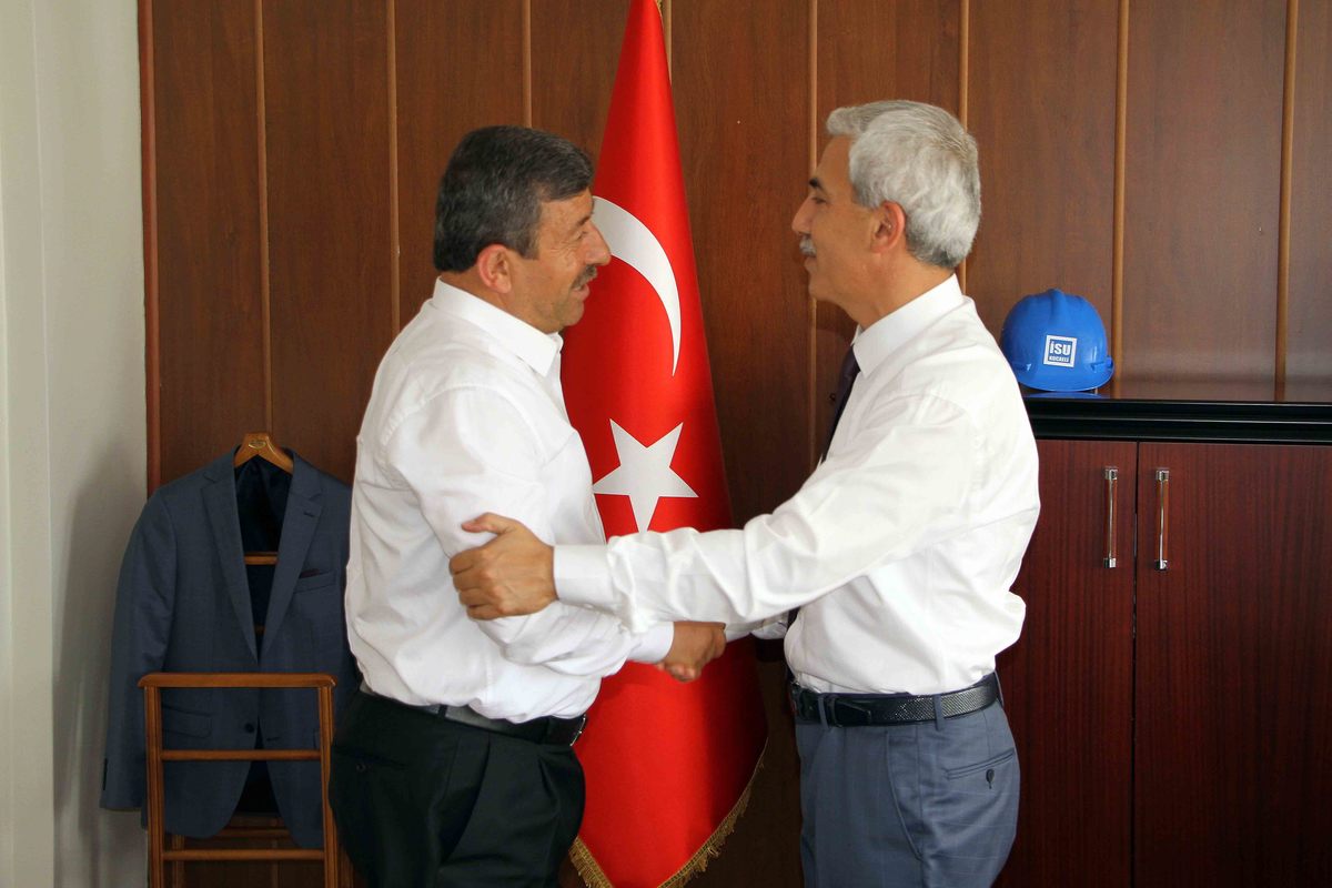 İSU GENEL MÜDÜRÜ ALİ SAĞLIK, ”İSU İLE BELEDİYELER BİRBİRİNİ TAMAMLAYAN KURUMLARDIR”