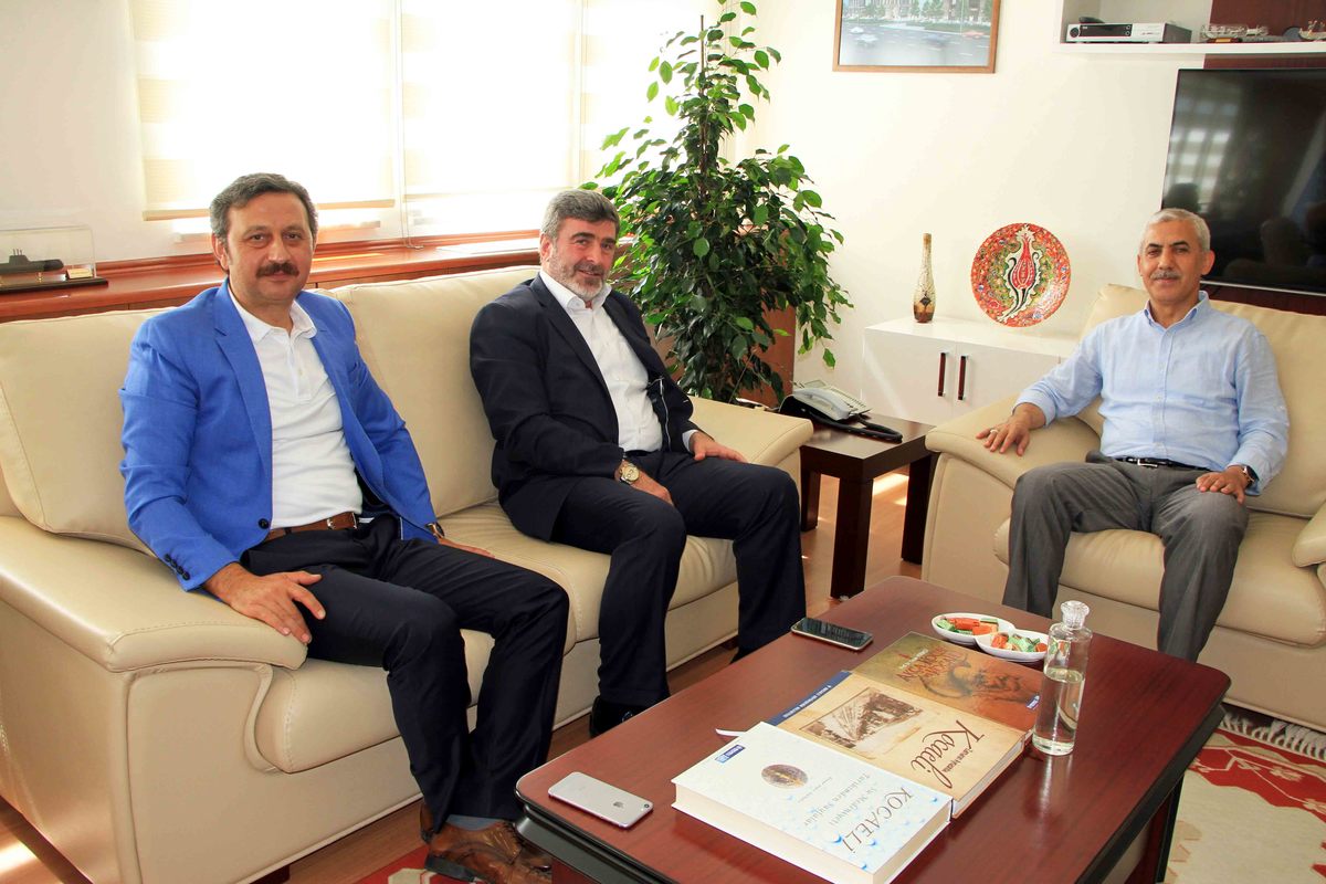 İSU GENEL MÜDÜRÜ ALİ SAĞLIK’A ZİYARETLER SÜRÜYOR