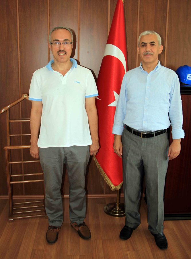 İSU GENEL MÜDÜRÜ ALİ SAĞLIK’A ZİYARETLER SÜRÜYOR