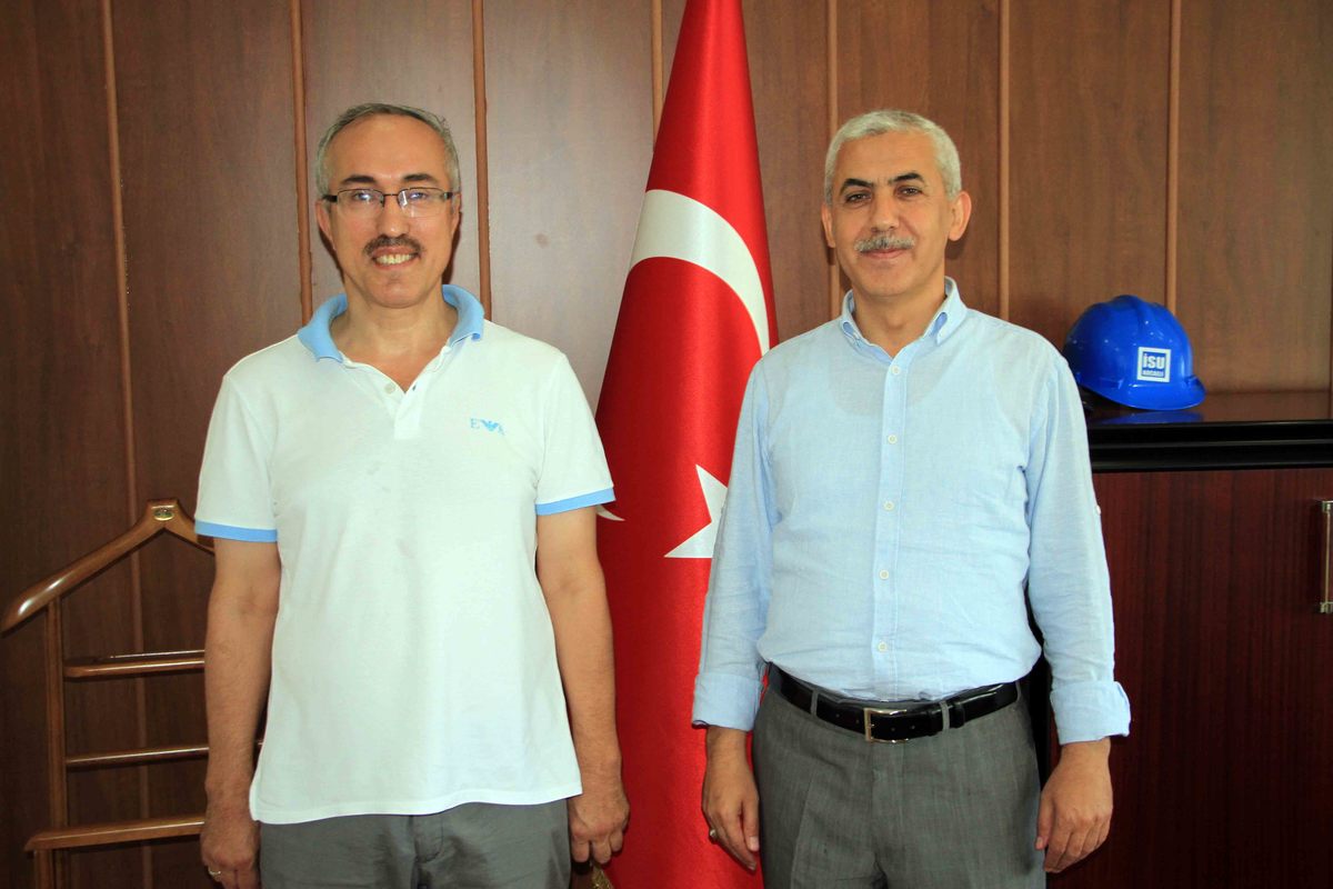 İSU GENEL MÜDÜRÜ ALİ SAĞLIK’A ZİYARETLER SÜRÜYOR