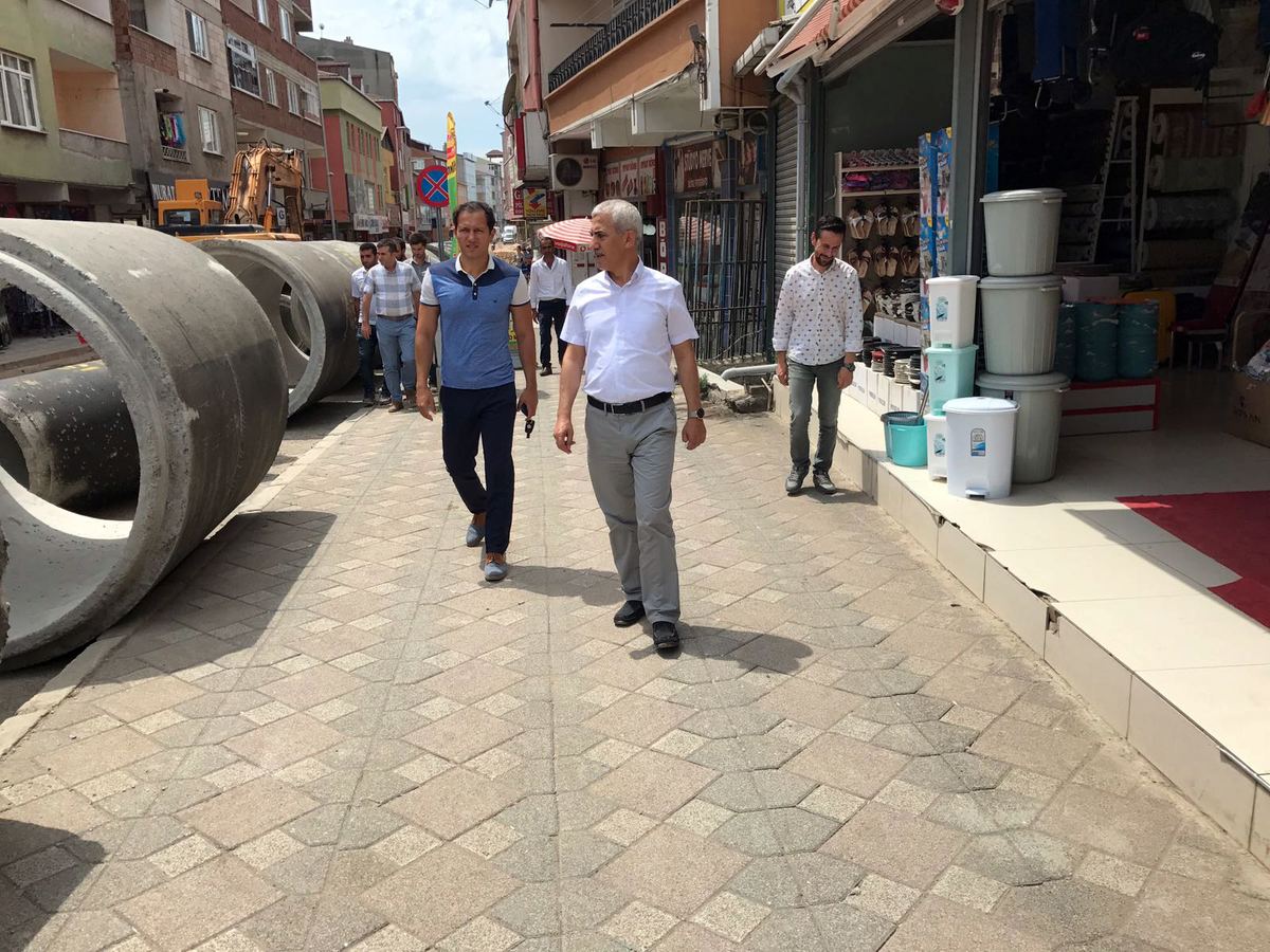GEBZE BEYLİKBAĞI ANKARA CADDESİ’NDE ALTYAPI
