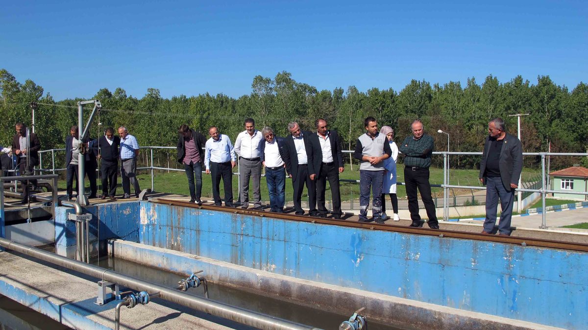 KARTEPE MAHALLE MUHTARLARI İSU TESİSLERİNİ YERİNDE İNCELEDİ.