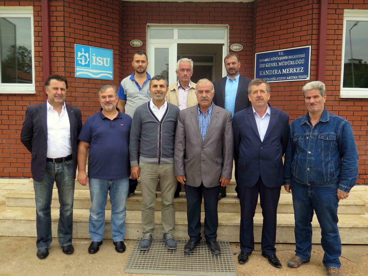 MUHTARLAR İSU GENEL MÜDÜRLÜĞÜ’NÜN TESİSLERİNİ YERİNDE İNCELİYOR.