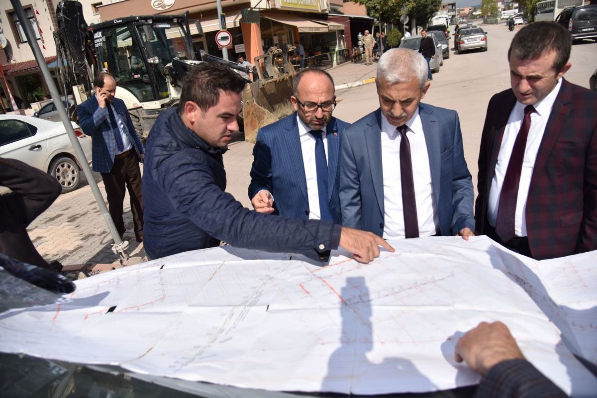 KARTEPE'DE ALTYAPI YATIRIMLARI İNCELENDİ
