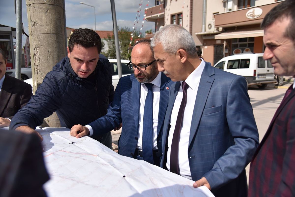 KARTEPE'DE ALTYAPI YATIRIMLARI İNCELENDİ