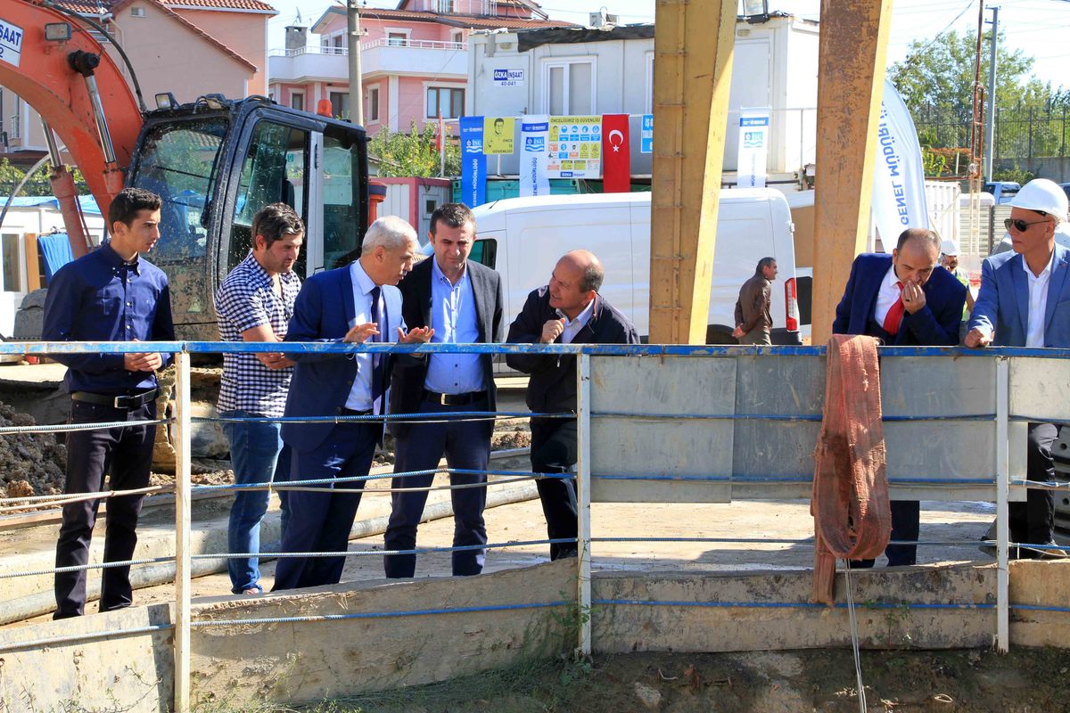 GEBZE METROSUNDA SAHAYA İNİLDİ / DARICA ATIKSU TÜNELİ İNCELENDİ