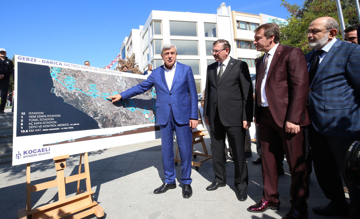 GEBZE METROSUNDA SAHAYA İNİLDİ / DARICA ATIKSU TÜNELİ İNCELENDİ