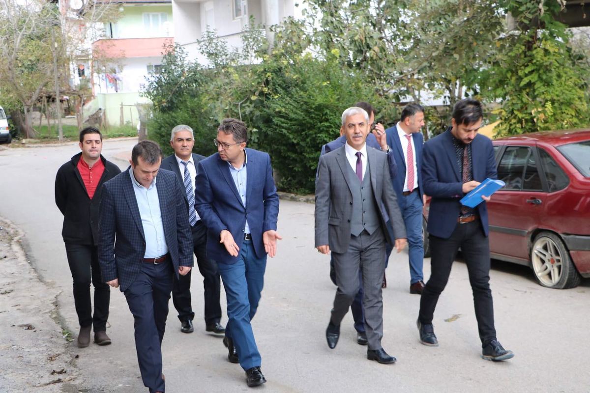 GENEL MÜDÜR ALİ SAĞLIK KANDIRA’DA İNCELEME YAPTI.