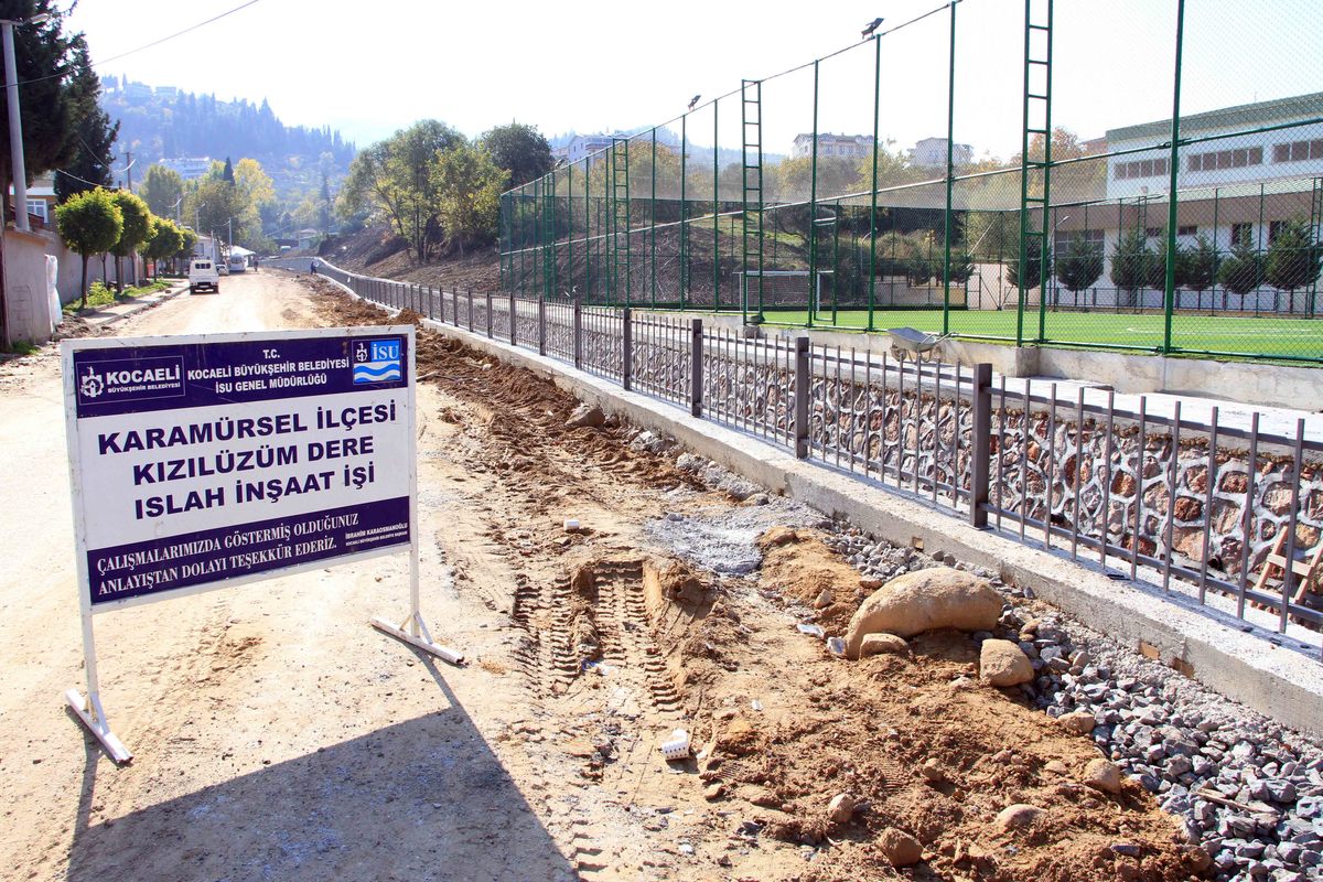 KARAMÜRSEL VE BAŞİSKELE’DE DERE ISLAHLARI