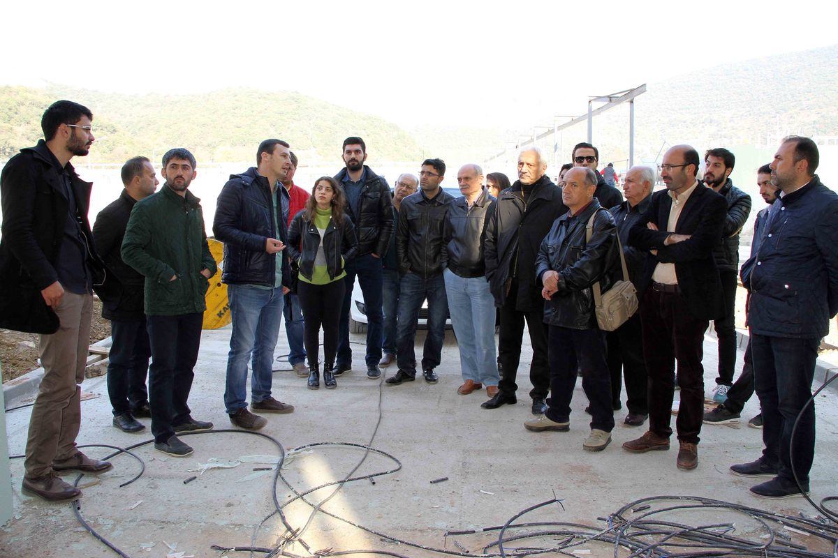 İMO ÜYELERİ YATIRIMLARI YERİNDE İNCELEDİ