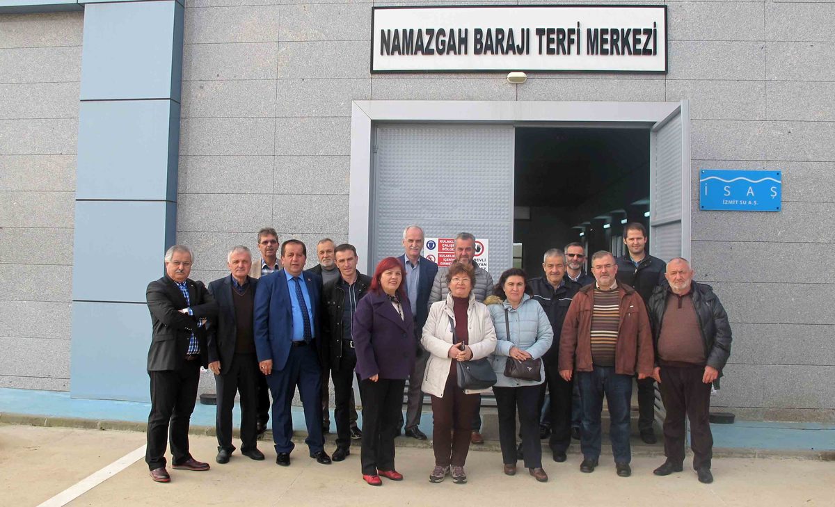 İZMİT MAHALLE MUHTARLARI YATIRIMLARI GEZDİ