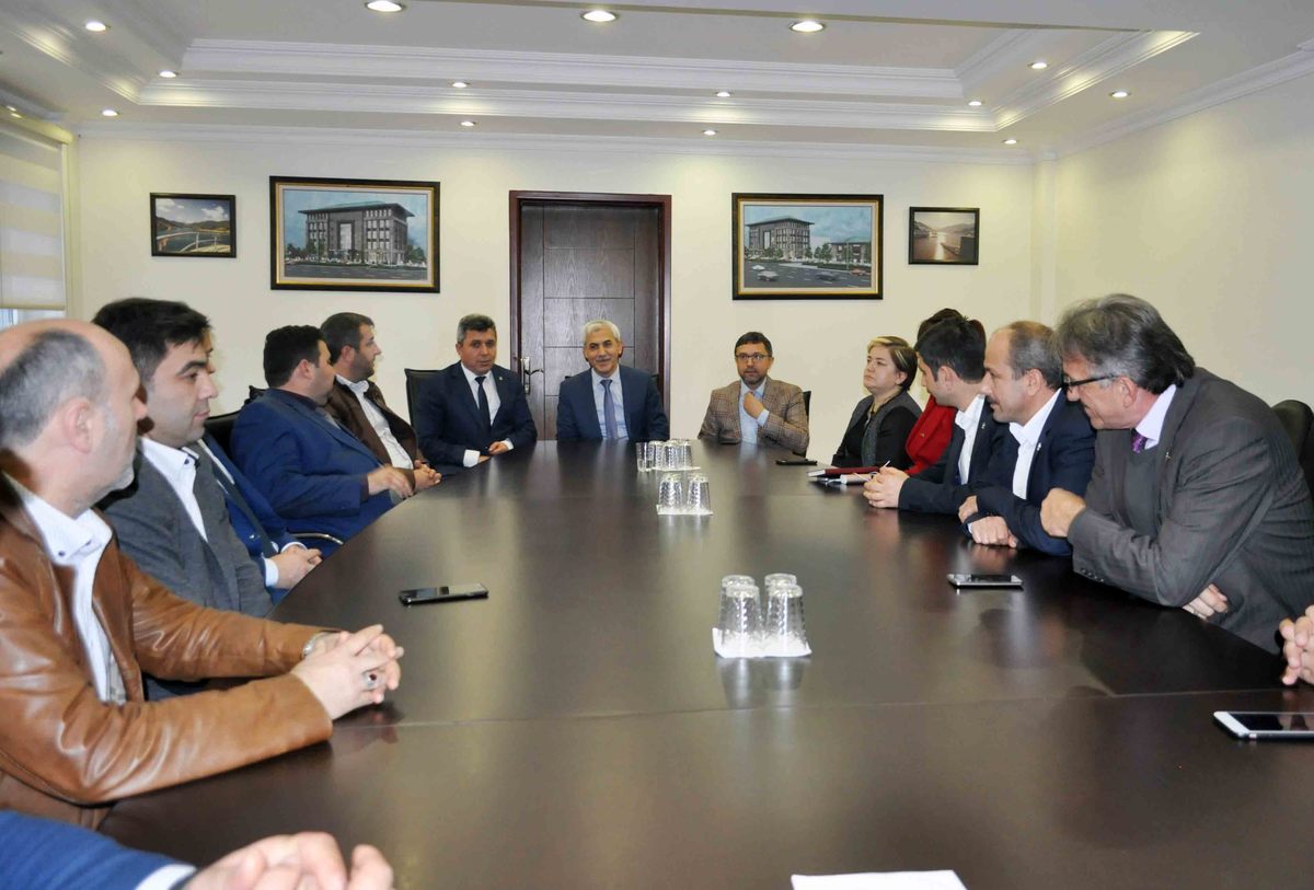 AK PARTİ KANDIRA TEŞKİLATINDAN HAYIRLI OLSUN ZİYARETİ