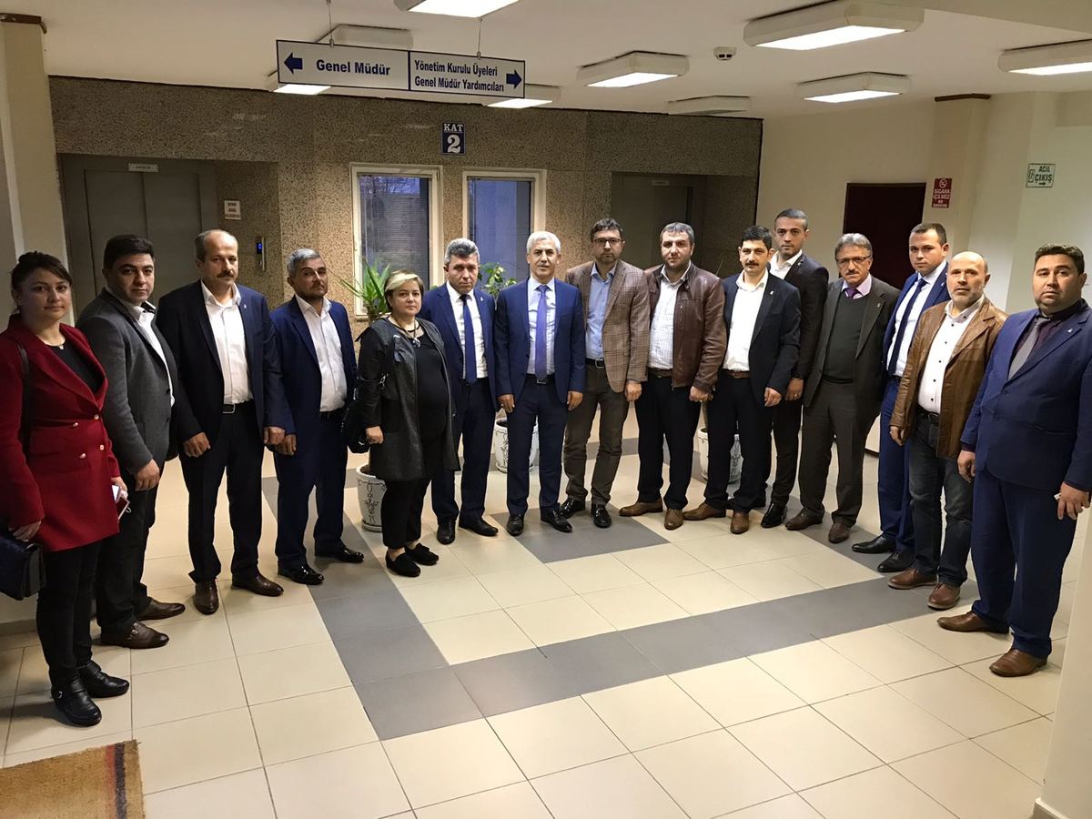 AK PARTİ KANDIRA TEŞKİLATINDAN HAYIRLI OLSUN ZİYARETİ