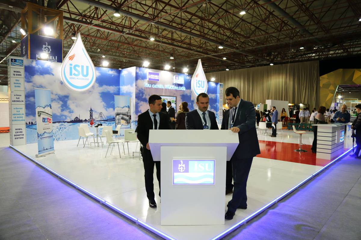 İSU TEKNOLOJİ YATIRIMLARI KOCAELİ BİLİŞİM FUARINDA SERGİLENİYOR