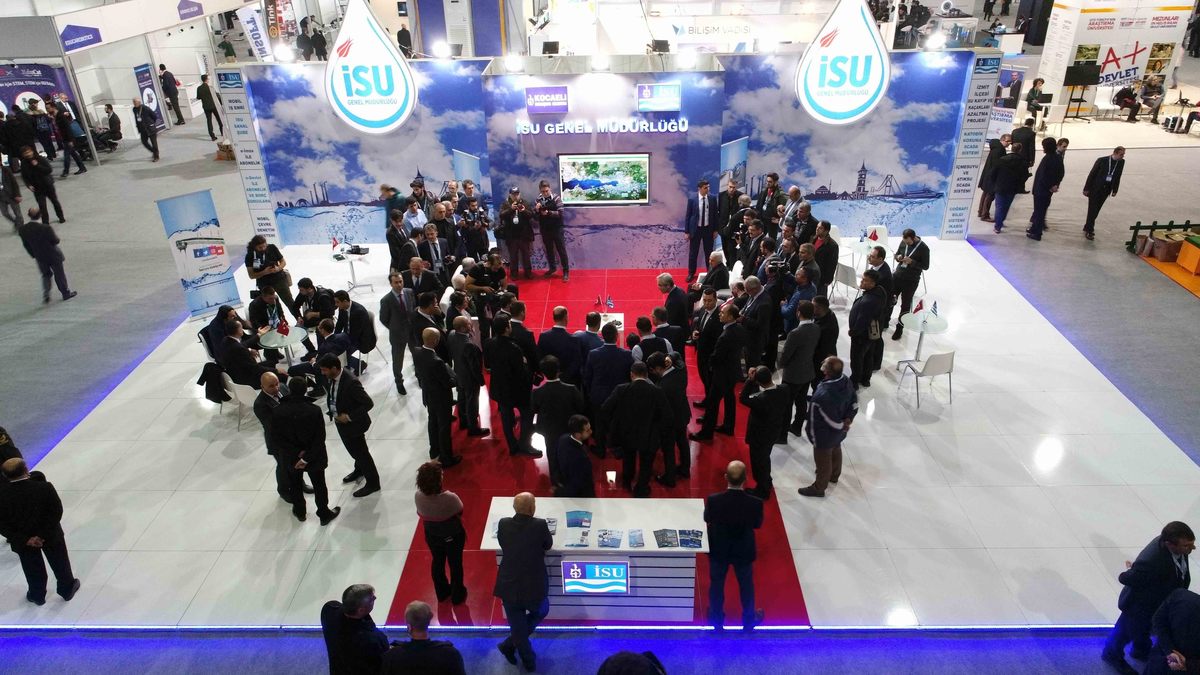 İSU TEKNOLOJİ YATIRIMLARI KOCAELİ BİLİŞİM FUARINDA SERGİLENİYOR