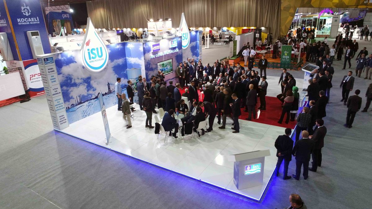İSU TEKNOLOJİ YATIRIMLARI KOCAELİ BİLİŞİM FUARINDA SERGİLENİYOR