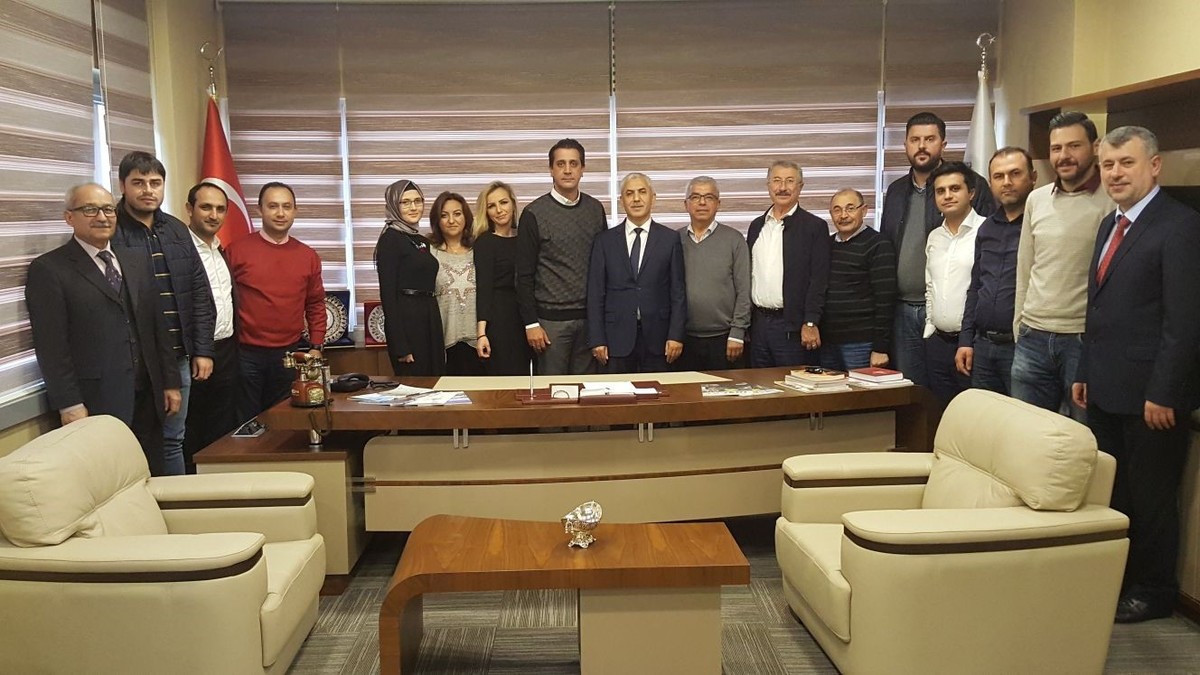 İSU GENEL MÜDÜRÜ ALİ SAĞLIK’TAN İMO’YA ZİYARET