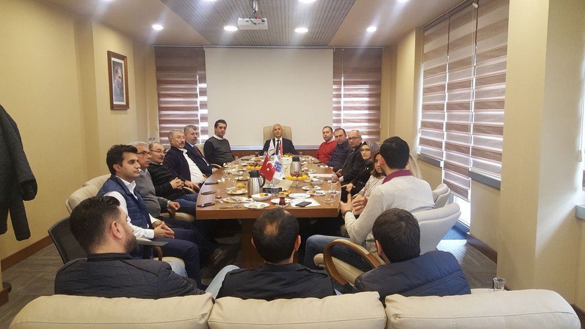 İSU GENEL MÜDÜRÜ ALİ SAĞLIK’TAN İMO’YA ZİYARET