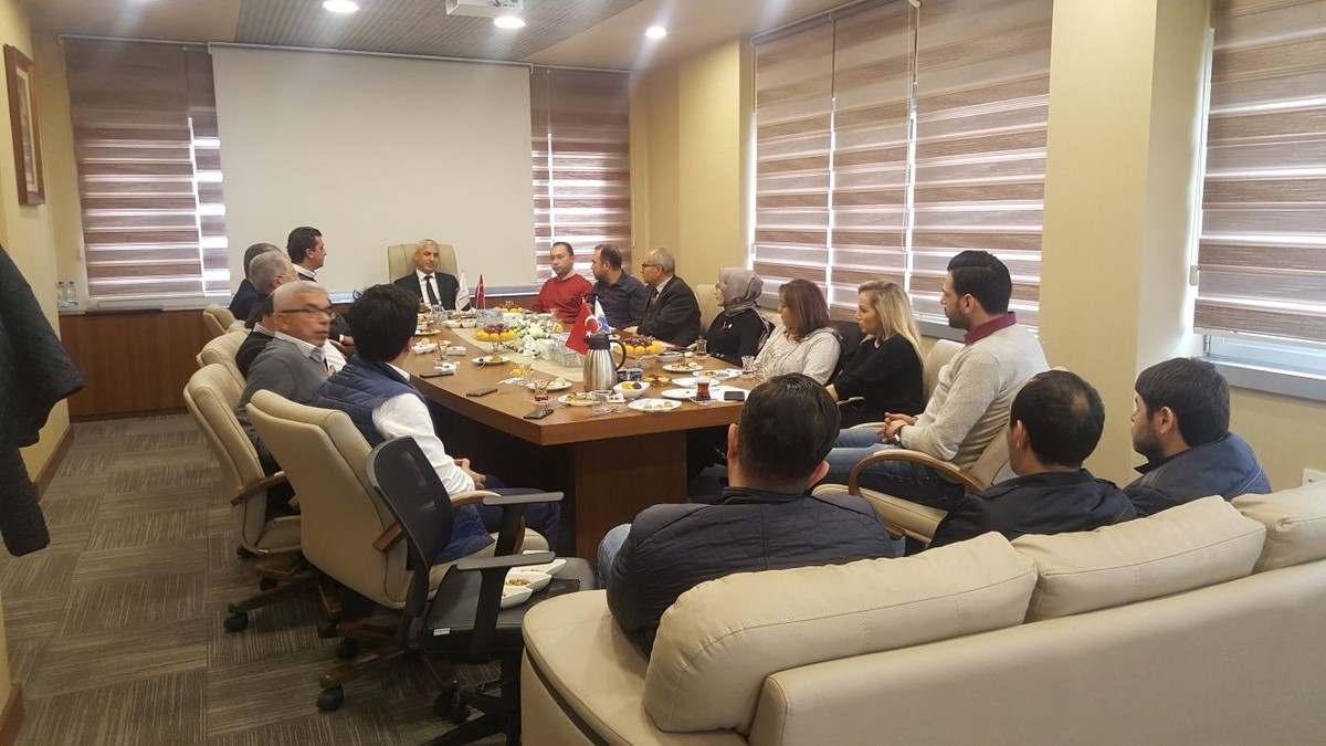 İSU GENEL MÜDÜRÜ ALİ SAĞLIK’TAN İMO’YA ZİYARET