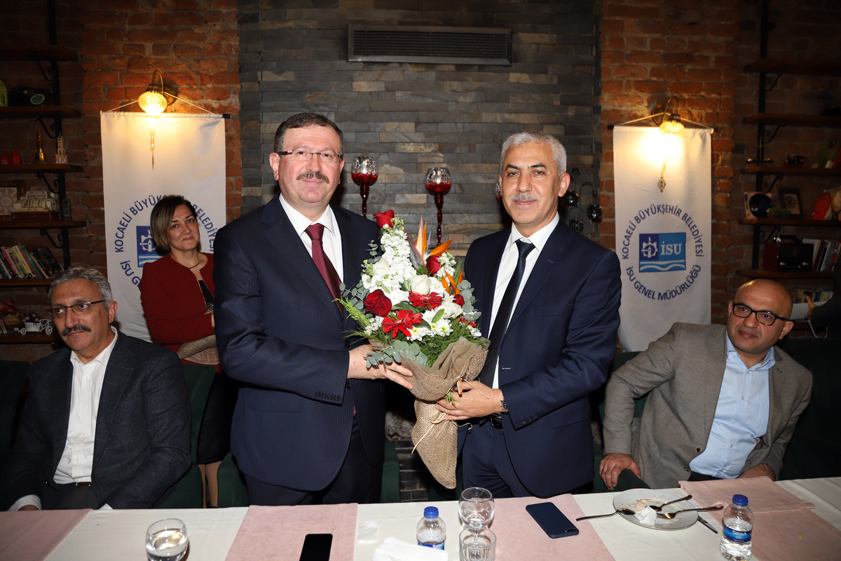İSU’DAN GENEL SEKRETER BAYRAM’A “VEFA” PROGRAMI