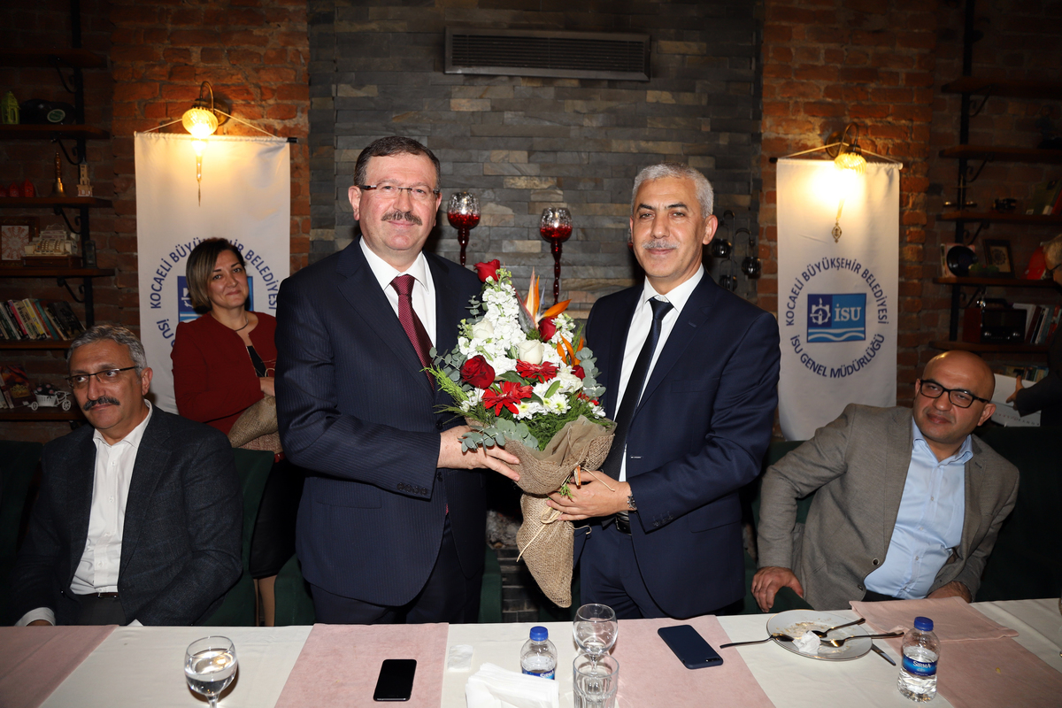 İSU’DAN GENEL SEKRETER BAYRAM’A “VEFA” PROGRAMI