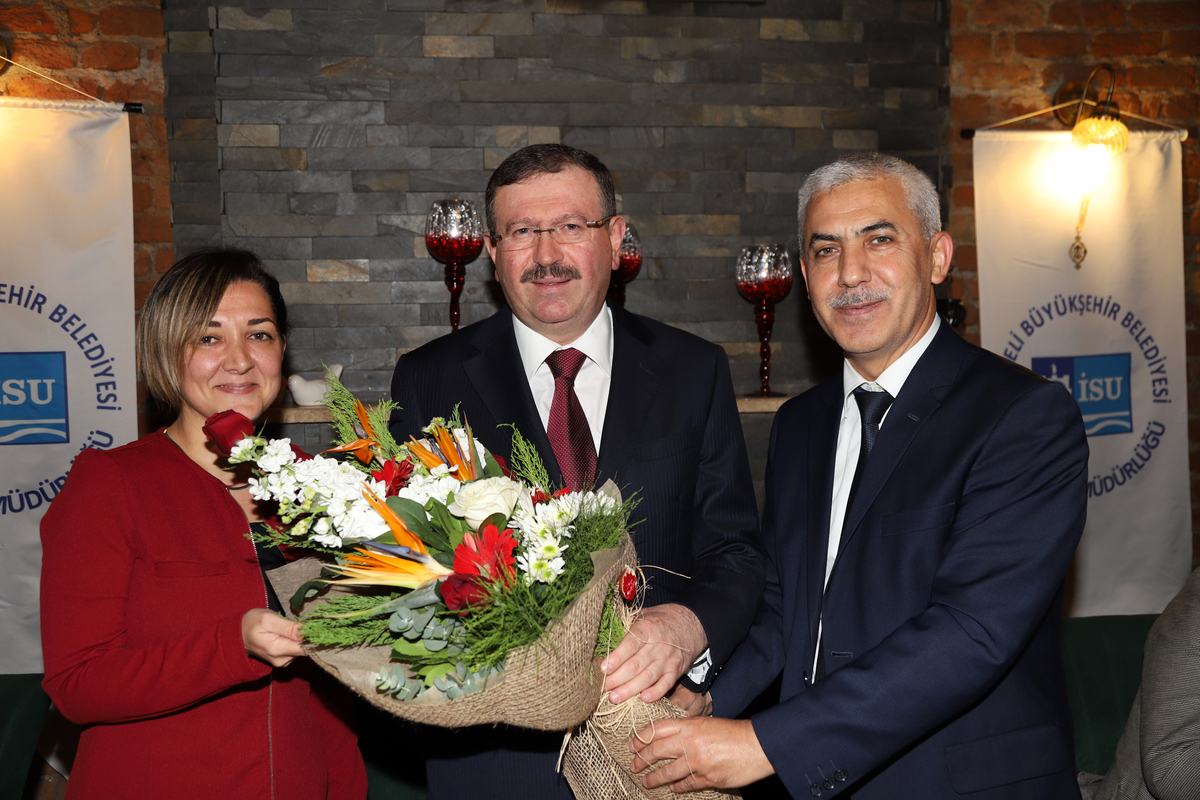 İSU’DAN GENEL SEKRETER BAYRAM’A “VEFA” PROGRAMI