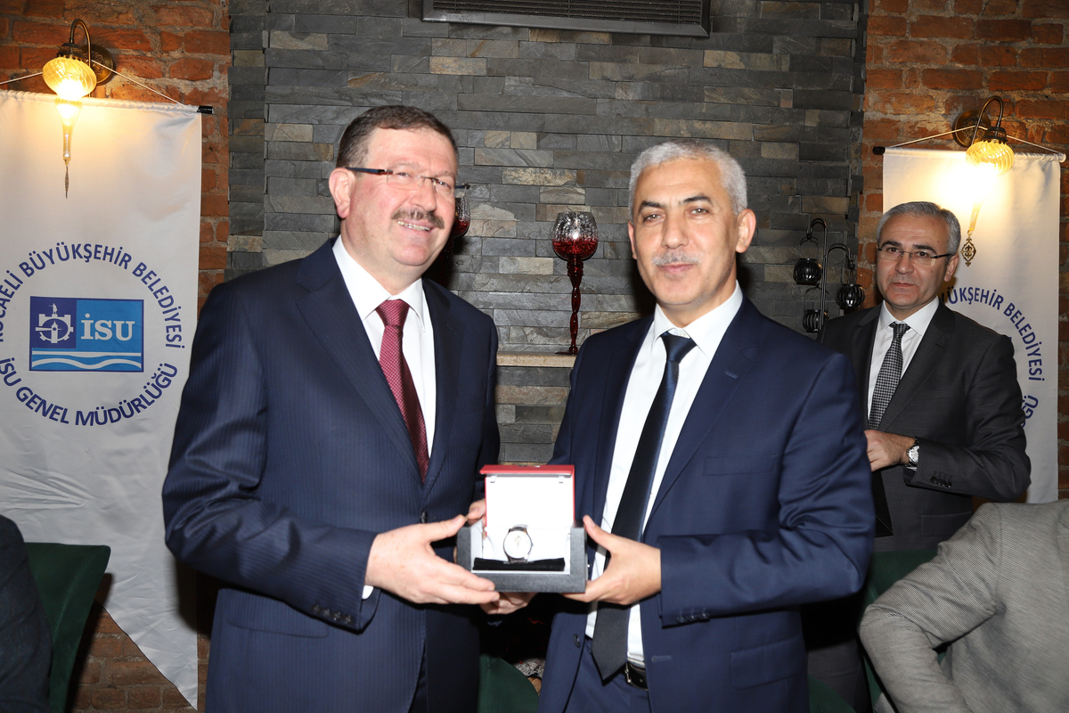 İSU’DAN GENEL SEKRETER BAYRAM’A “VEFA” PROGRAMI