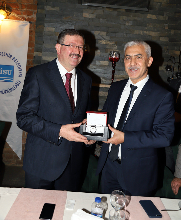 İSU’DAN GENEL SEKRETER BAYRAM’A “VEFA” PROGRAMI