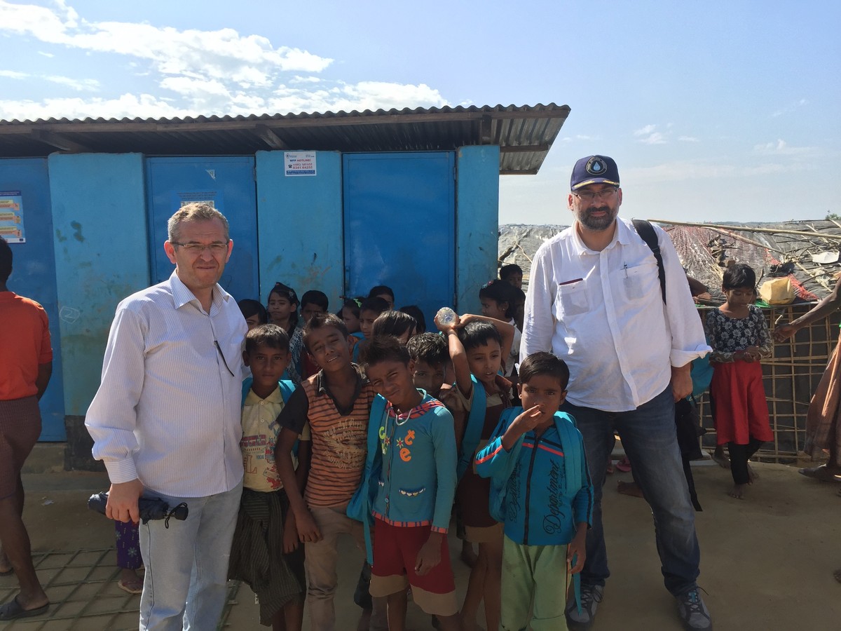 İSU, BANGLADEŞ’ TE ARAKAN MÜLTECİ KAMPINDA SU KUYULARI AÇTI
