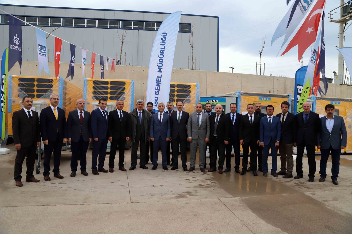 İSU KIŞ HAZIRLIKLARINI TAMAMLADI: 23 ADET JENERATÖR VE 3 ADET MOTOPOMP ALDI.