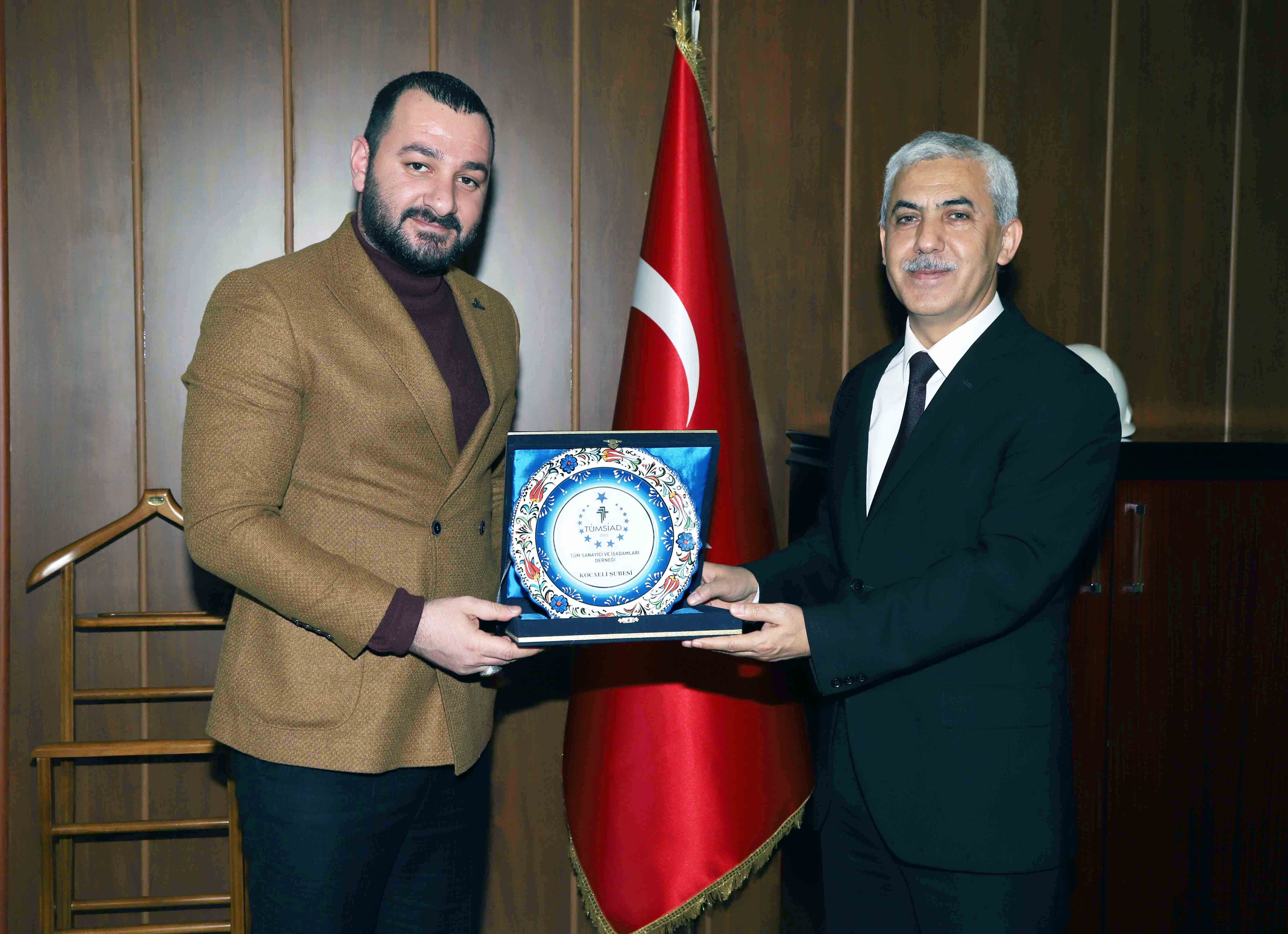 GENEL MÜDÜR ALİ SAĞLIK’A TÜMSİAD’DAN ZİYARET