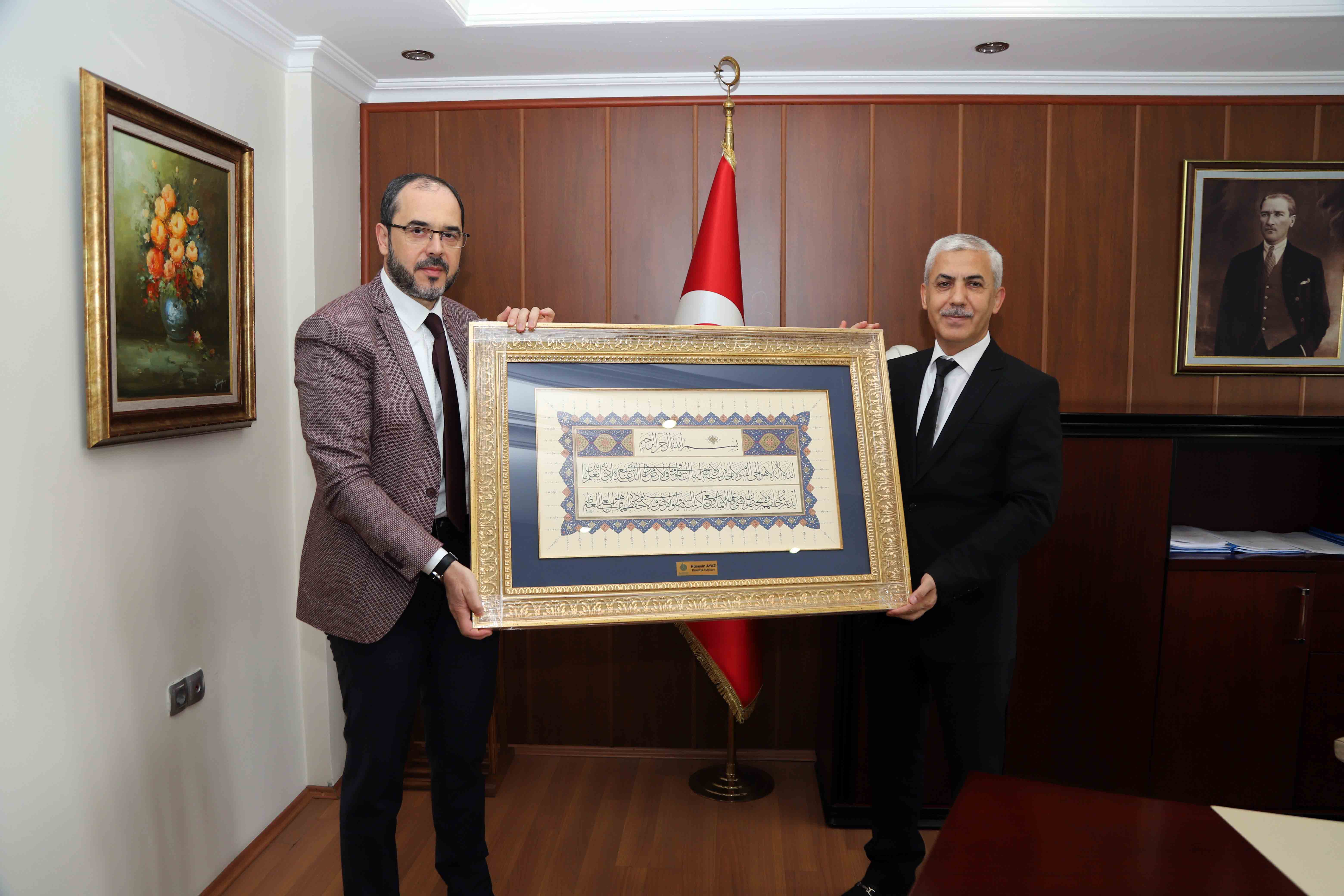 BAŞİSKELE BELEDİYE BAŞKANI HÜSEYİN AYAZ’DAN ZİYARET