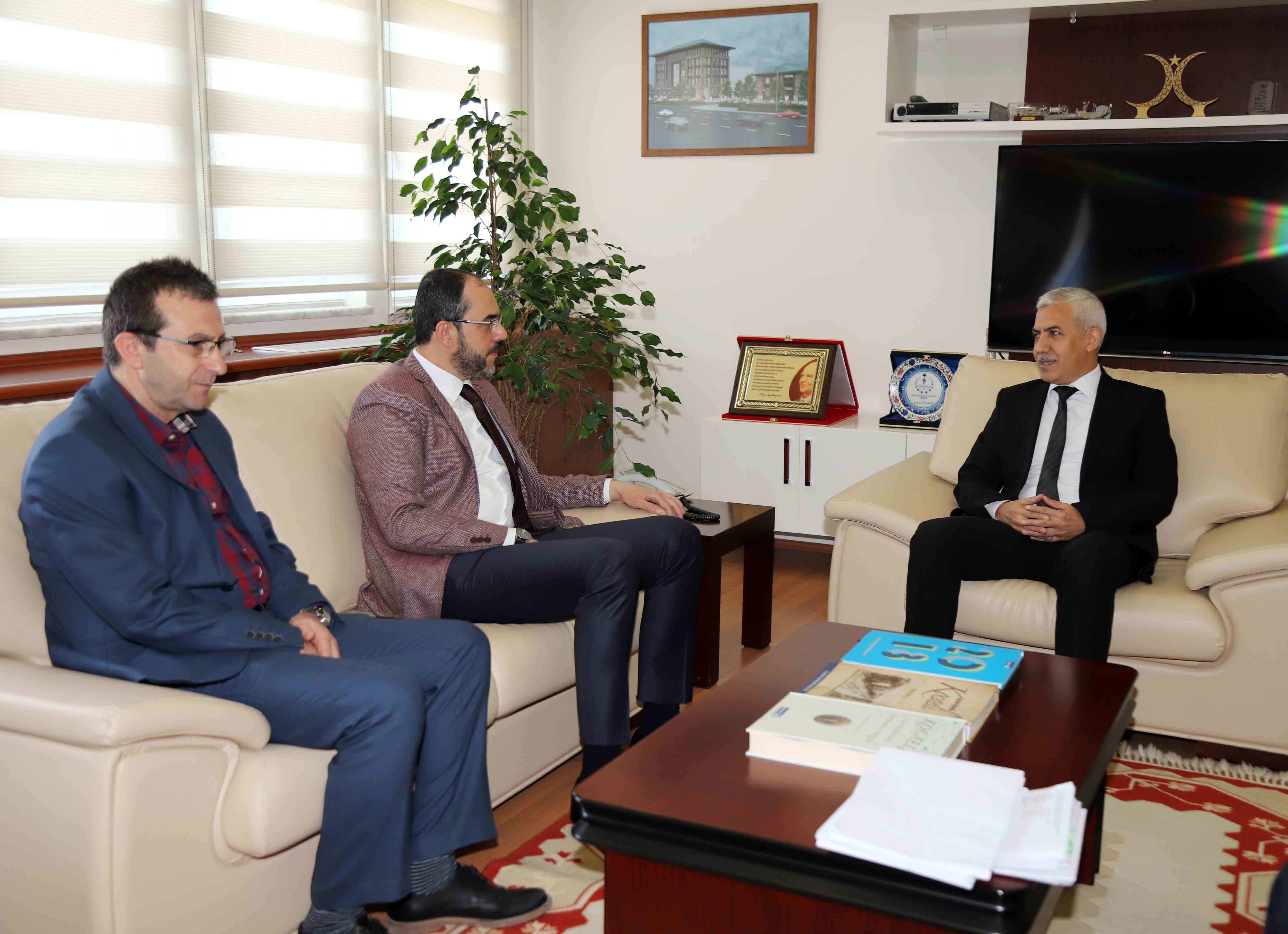 BAŞİSKELE BELEDİYE BAŞKANI HÜSEYİN AYAZ’DAN ZİYARET