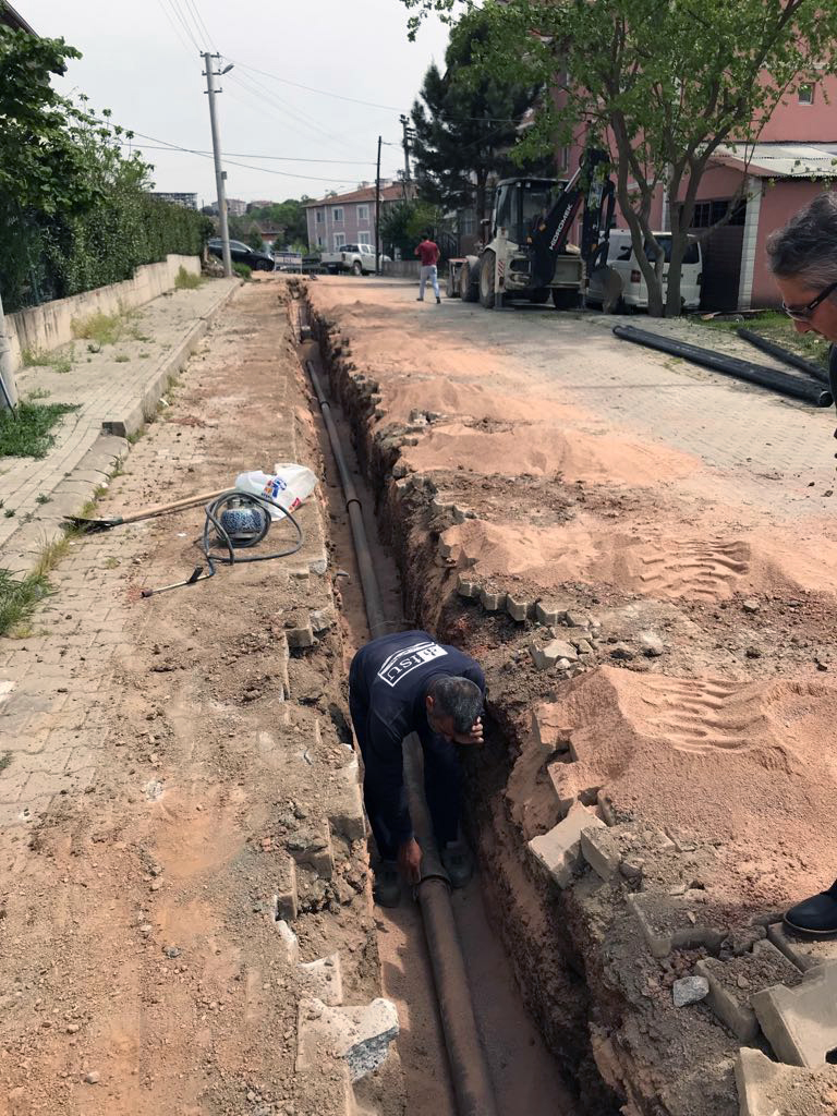 BAŞİSKELE’NİN ALTYAPISI ELDEN GEÇİYOR:80 KM HAT TAMAMLANDI