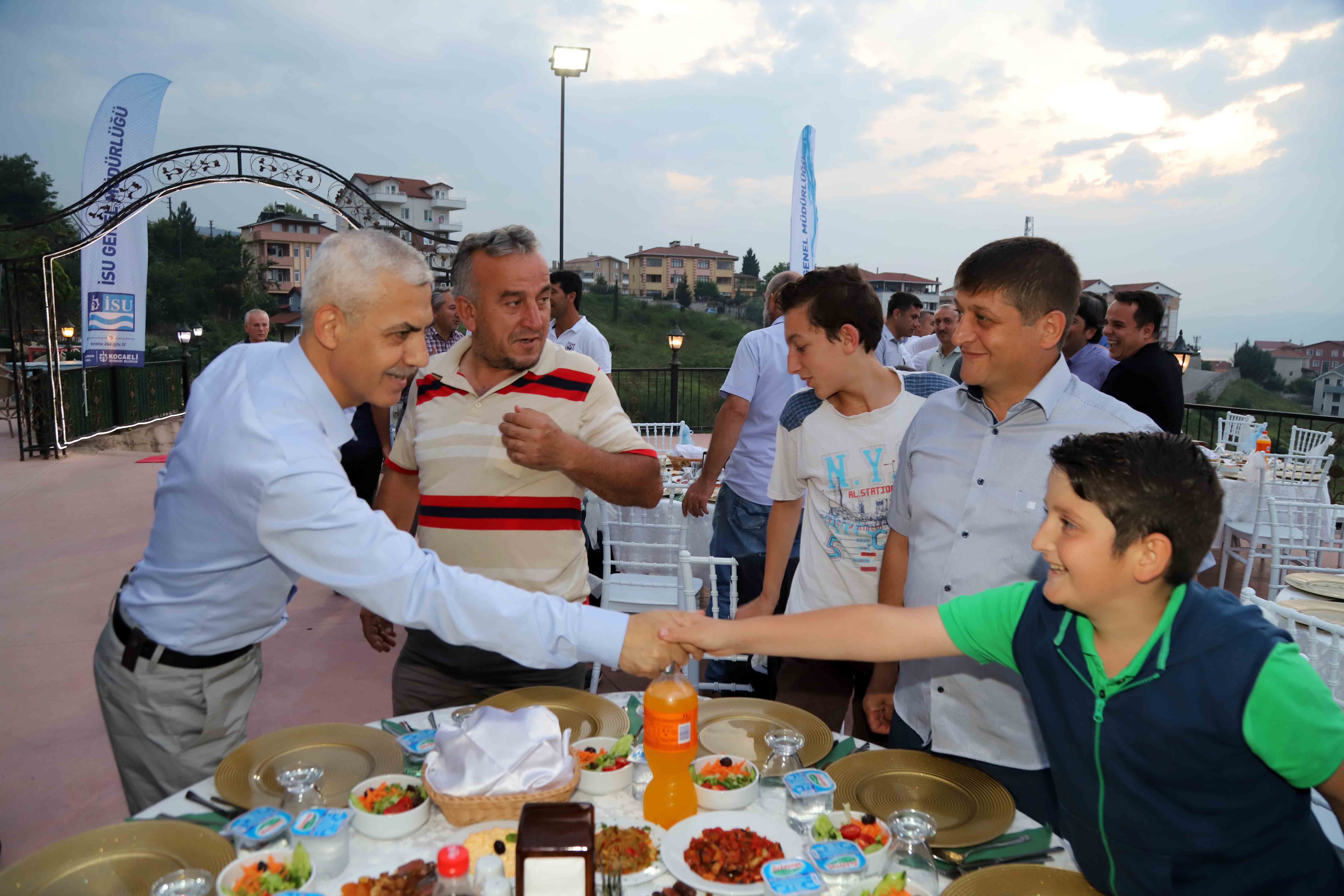 İSU’NUN SON İFTARI GÖLCÜK’TE YAPILDI