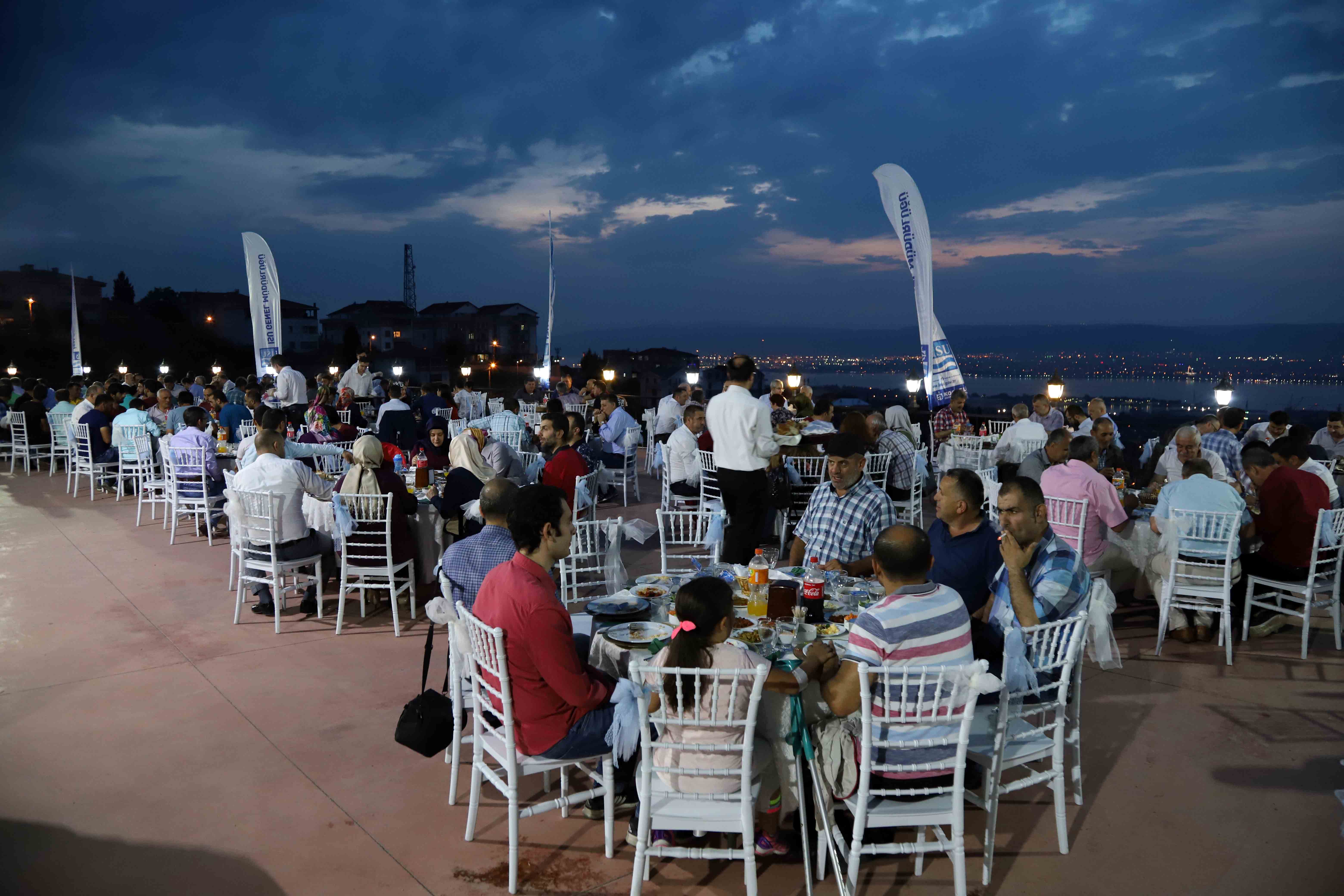İSU’NUN SON İFTARI GÖLCÜK’TE YAPILDI