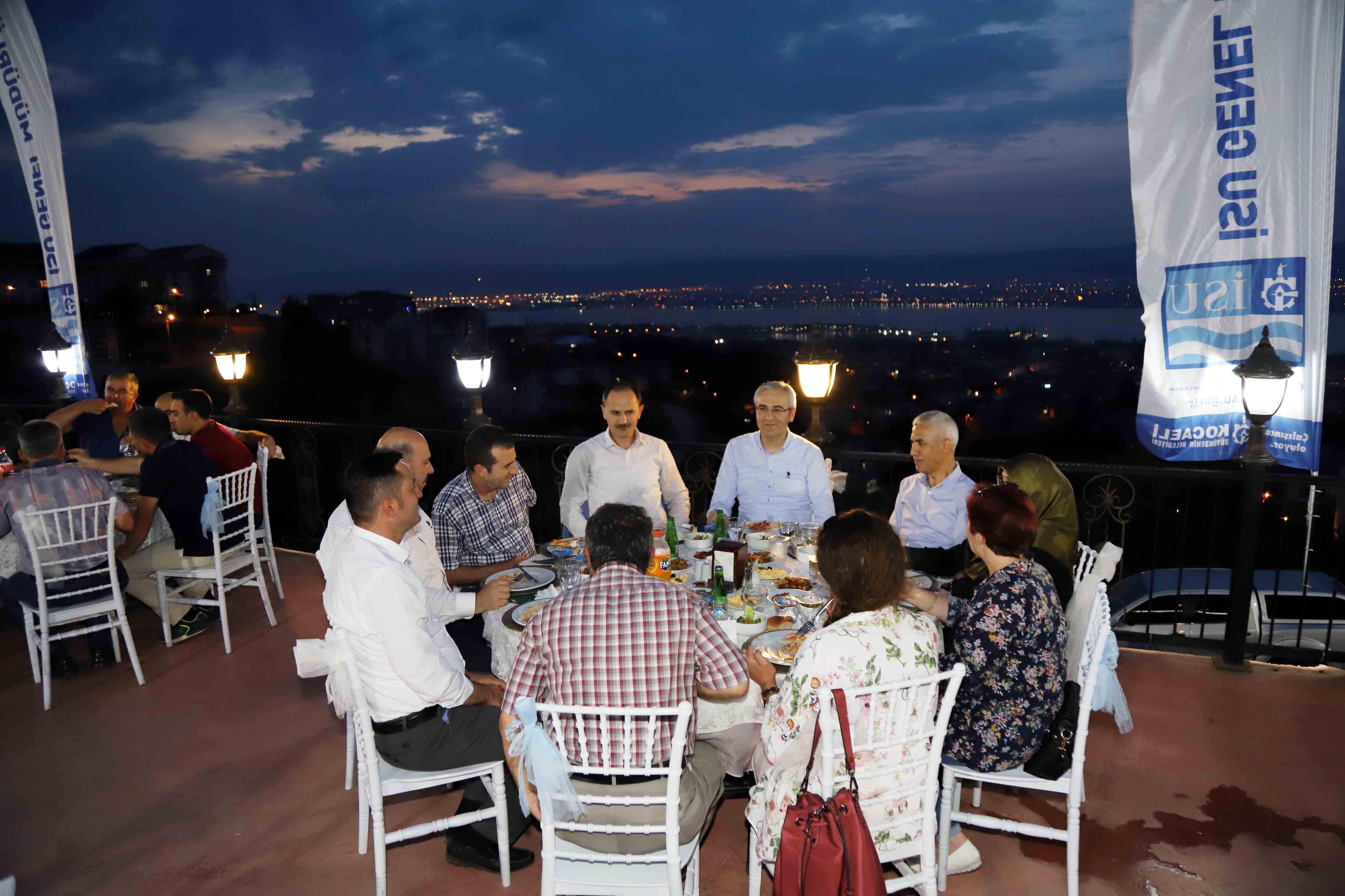 İSU’NUN SON İFTARI GÖLCÜK’TE YAPILDI