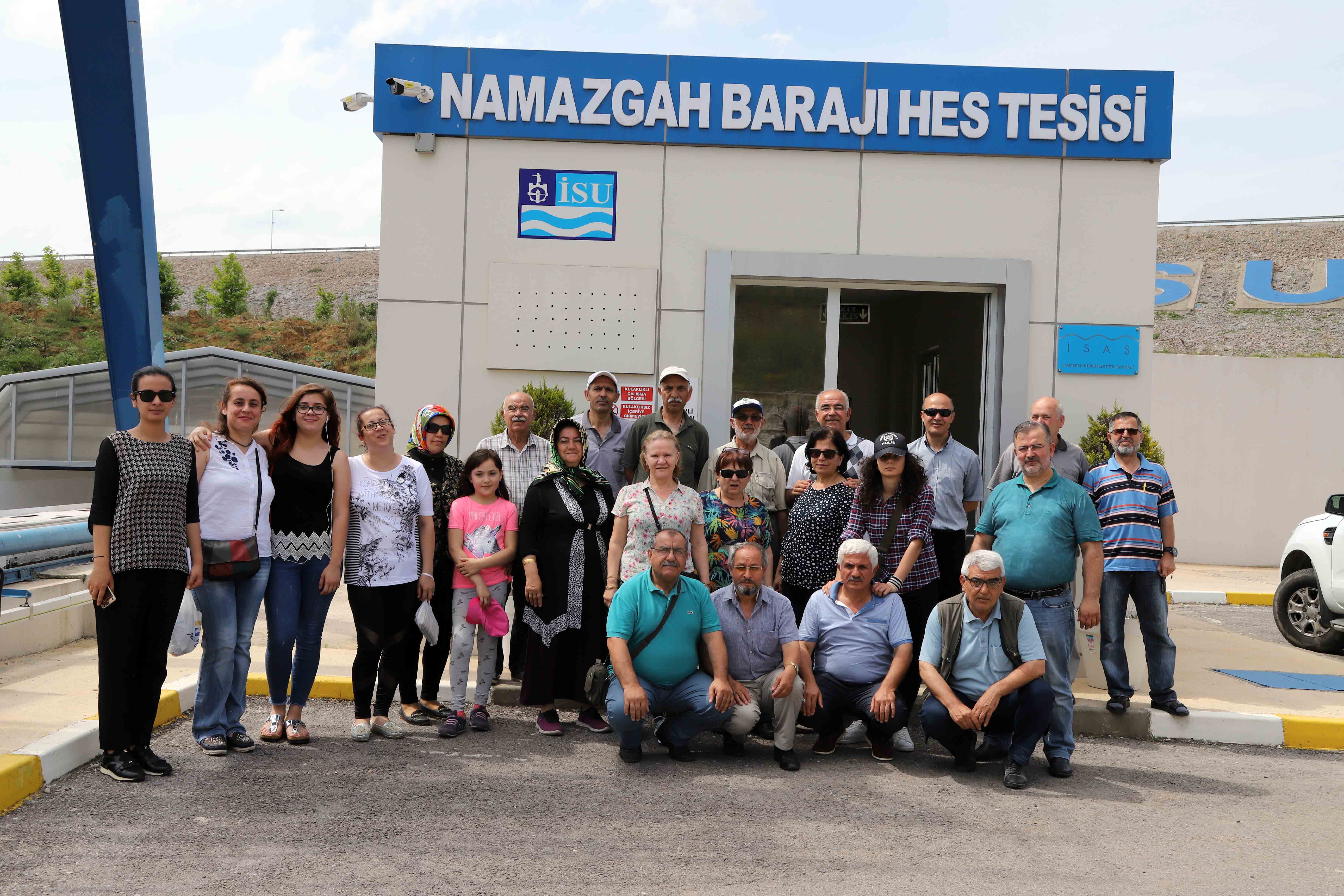 İSU YATIRIMLARINI YERİNDE TANITIYOR