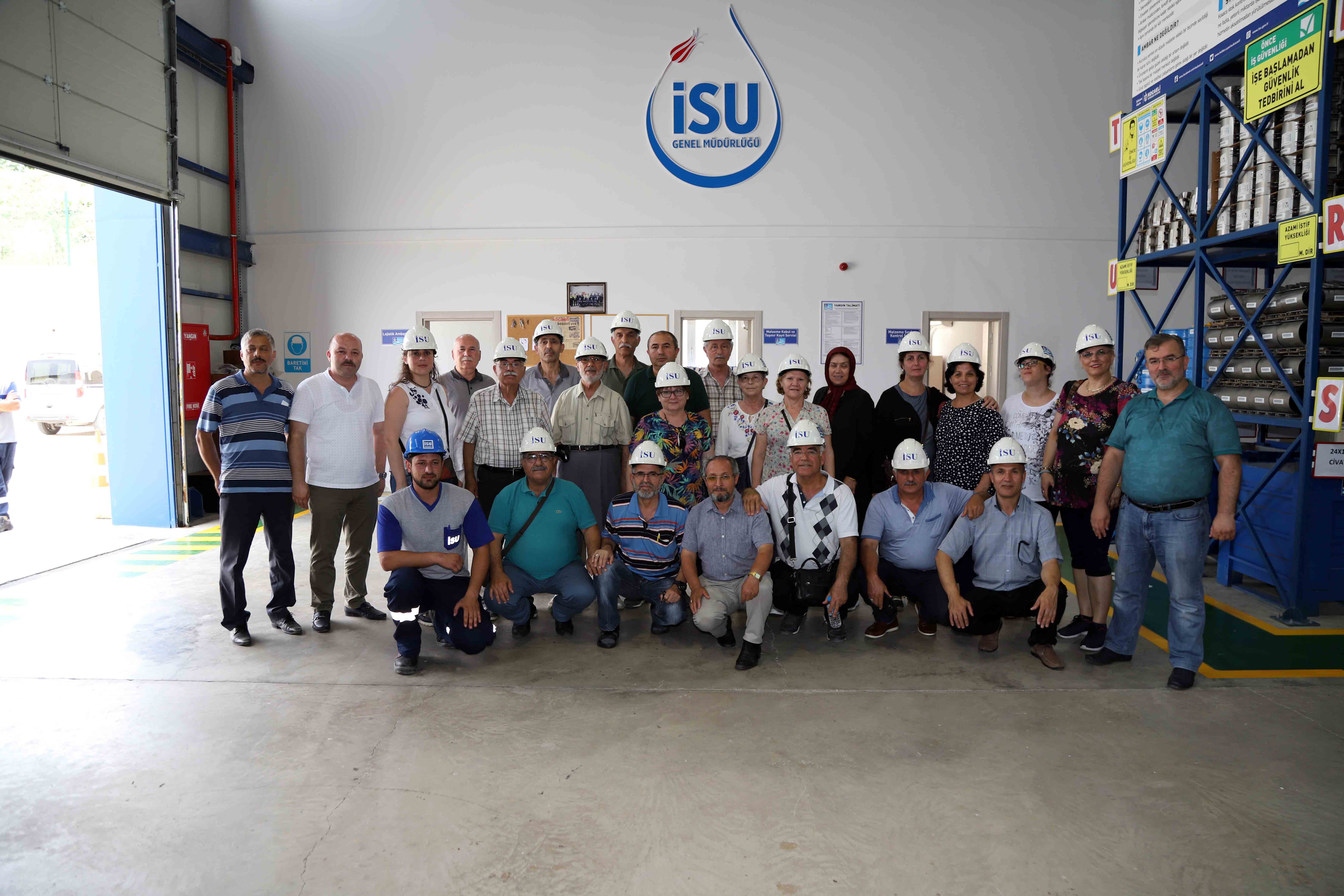 İSU YATIRIMLARINI YERİNDE TANITIYOR