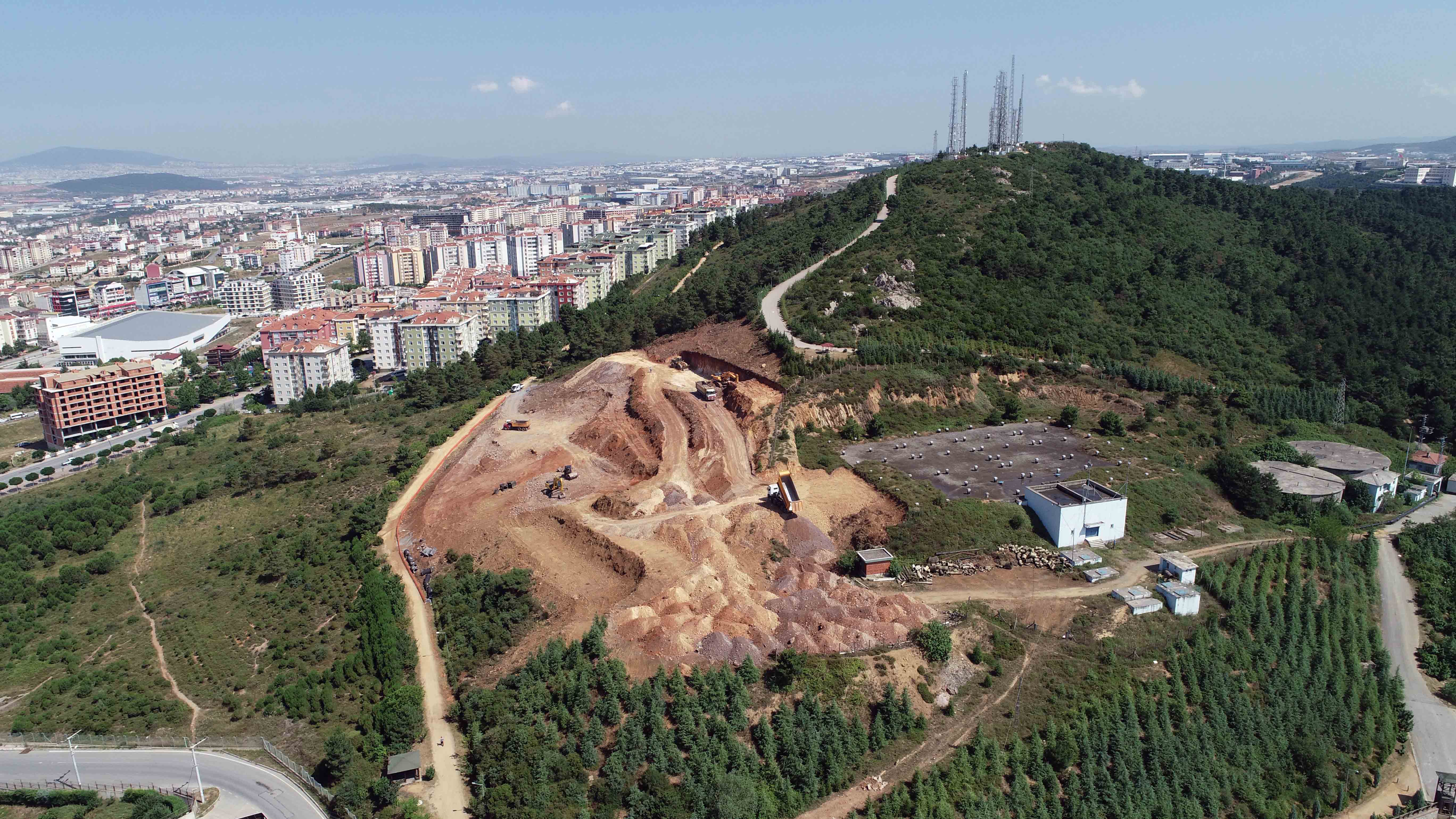 GEBZE’ DE KESİNTİSİZ İÇME SUYU İÇİN 20 BİN M3 DEPO İNŞA EDİLİYOR