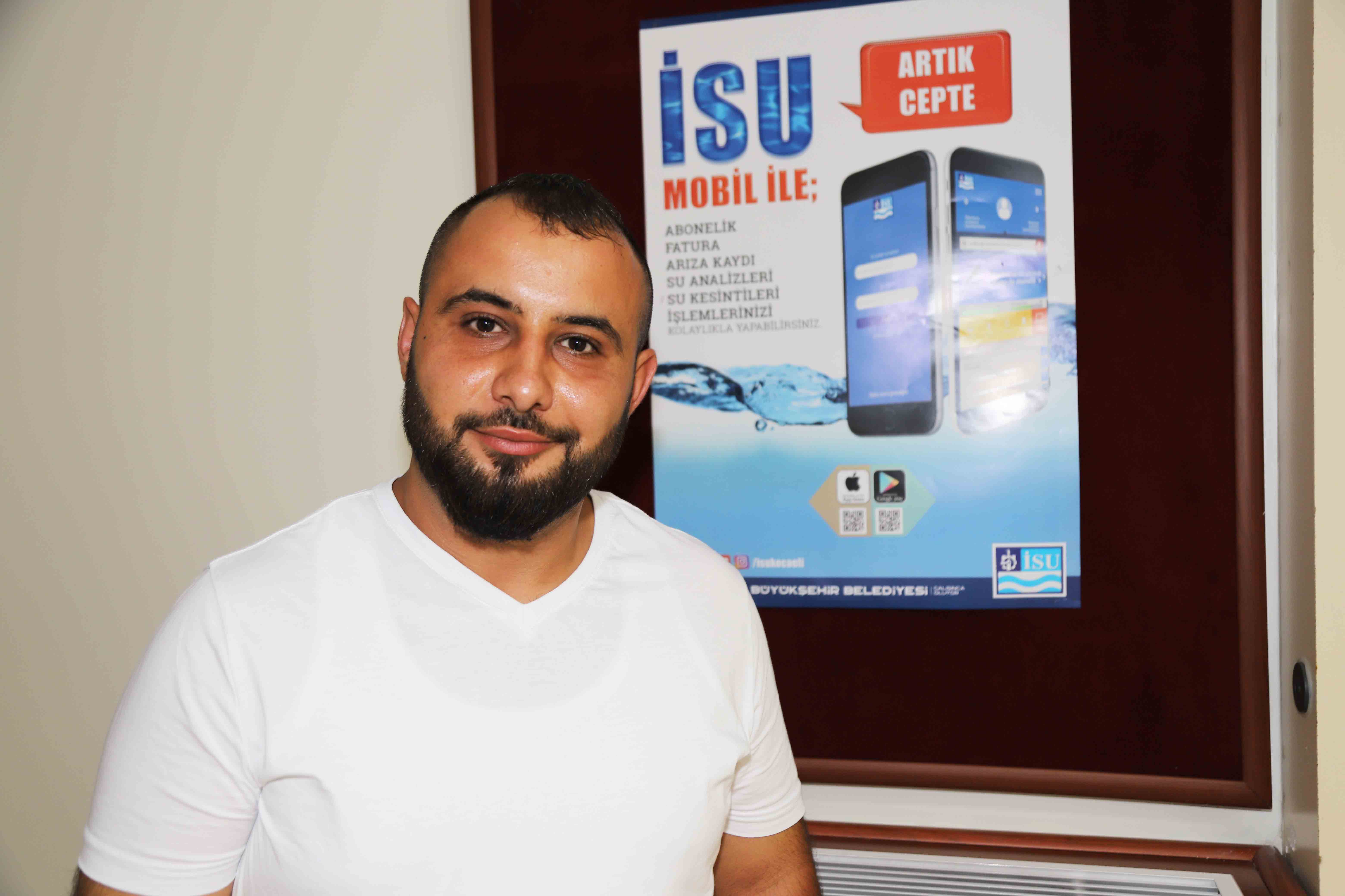 İSU PERSONELİNDEN ÖRNEK DAVRANIŞ:BULDUĞU ÇANTAYI İÇİNE BAKMADAN SAHİBİNE ULAŞTIRDI