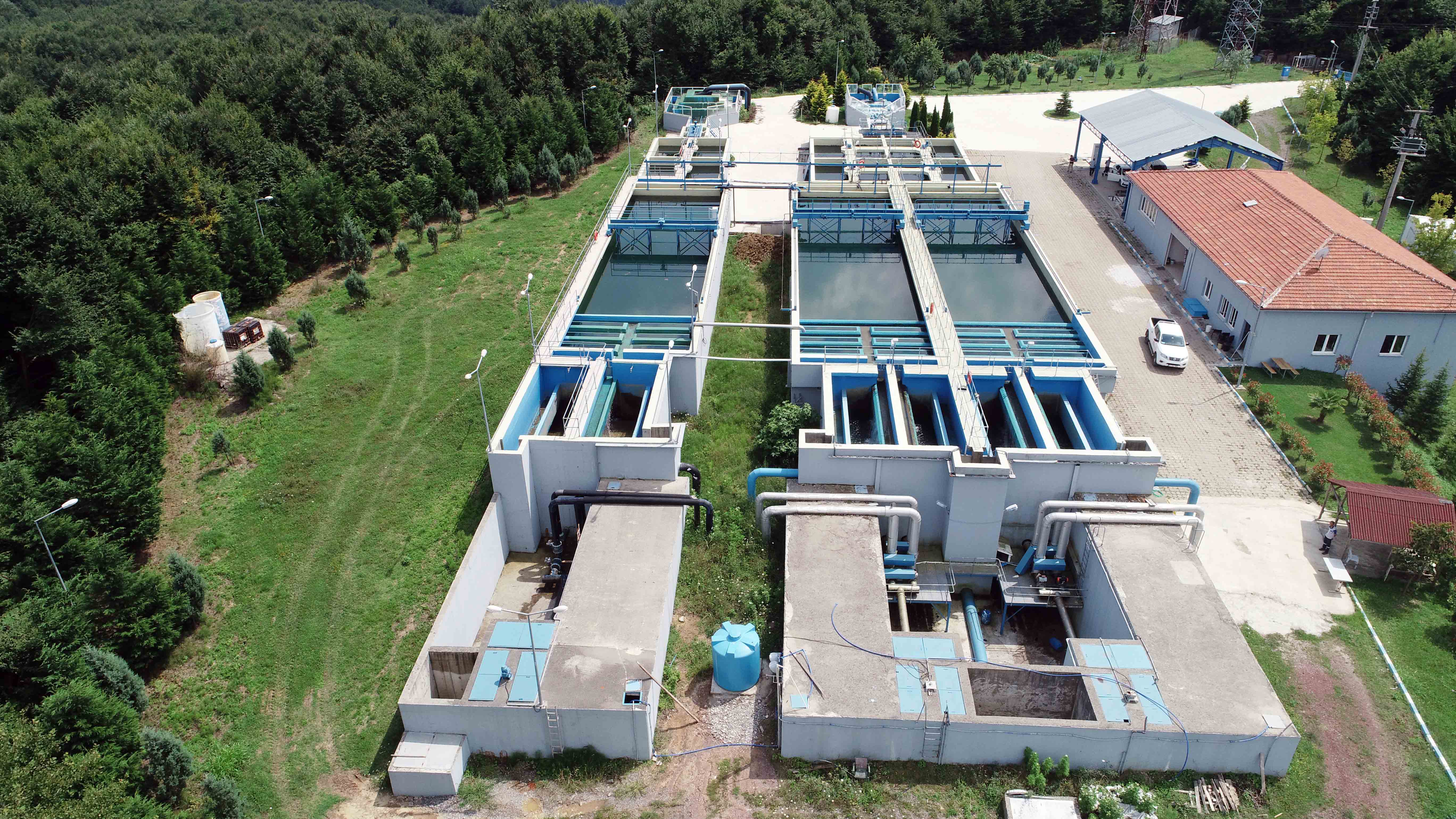 KARTEPE AVLUBURUN İÇME SUYU VE ARITMA  TESİSİ ÜÇ İLÇEYE HAYAT VERİYOR  