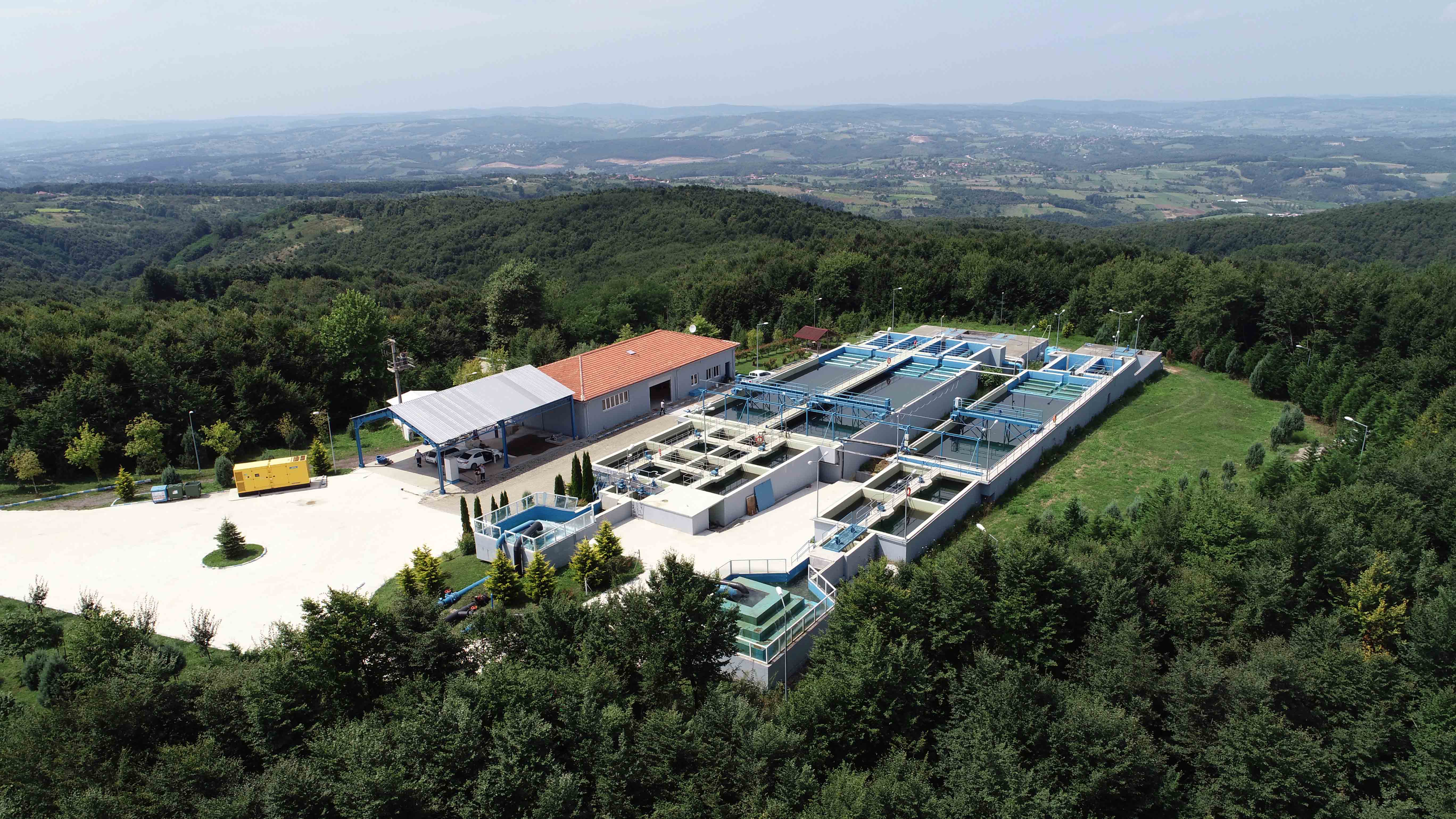 KARTEPE AVLUBURUN İÇME SUYU VE ARITMA  TESİSİ ÜÇ İLÇEYE HAYAT VERİYOR  
