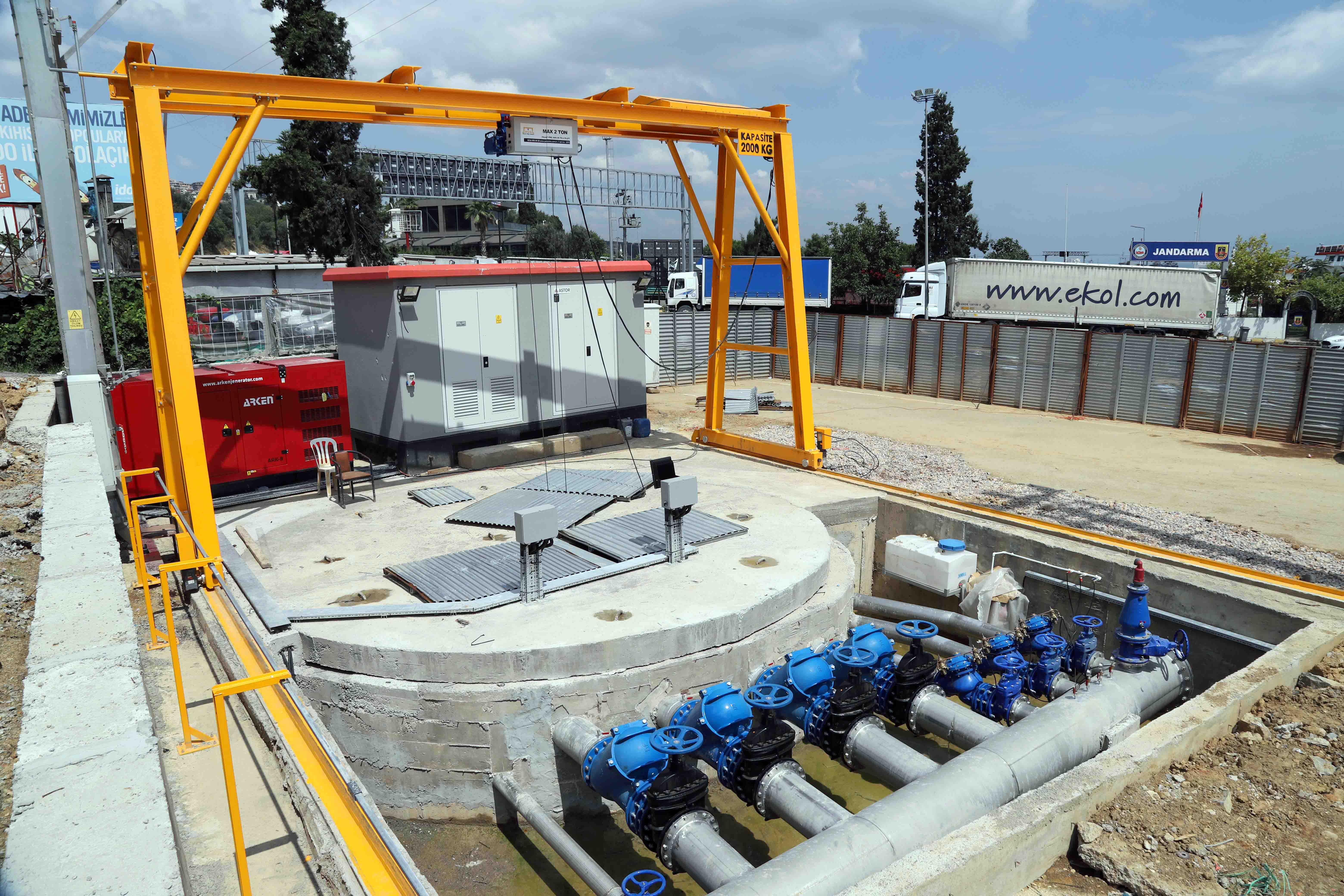 DARICA ESKİHİSAR SAHİL KANALİZASYON TÜNEL PROJESİ TAMAMLANDI 