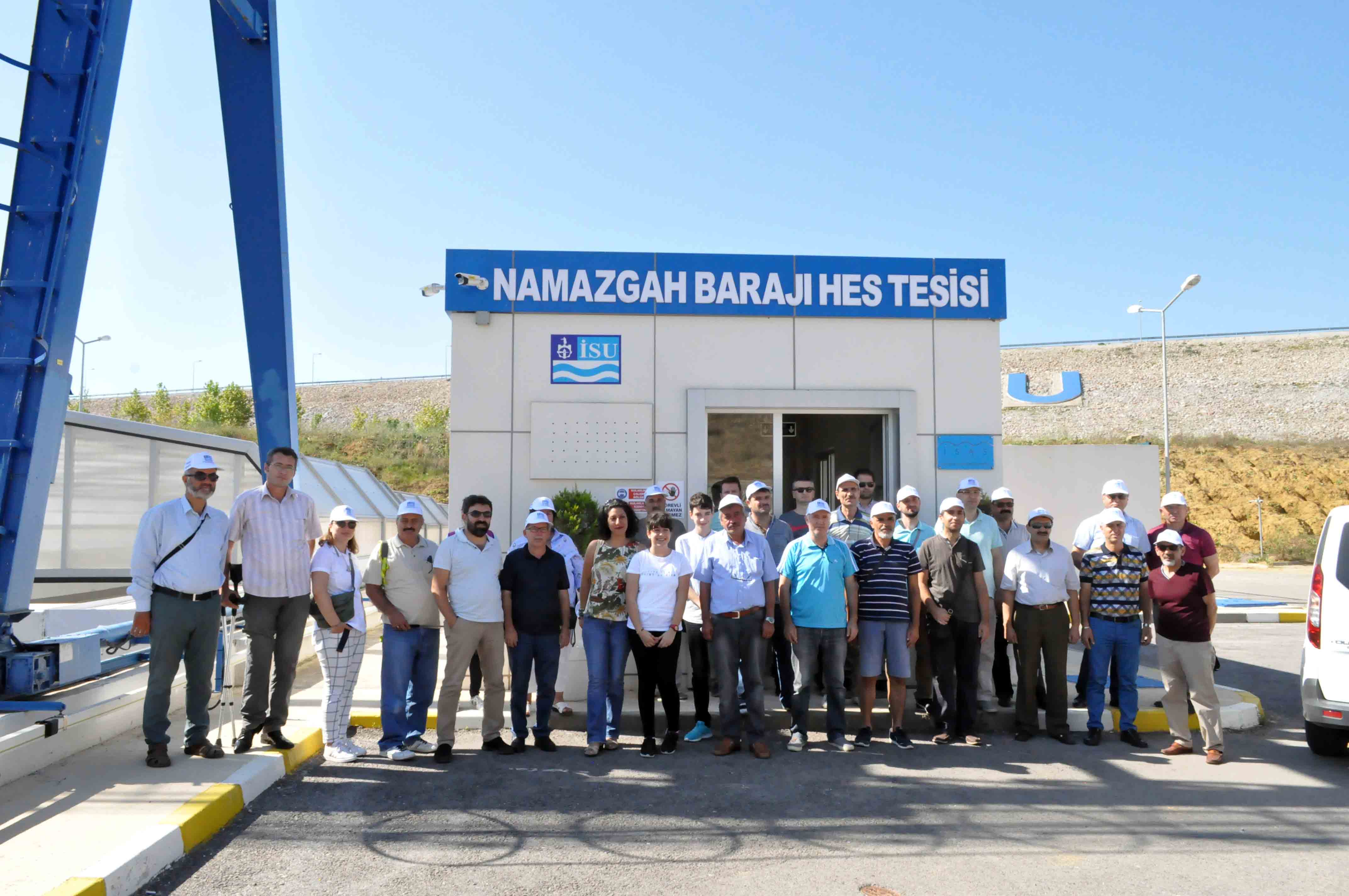 EĞİTİMCİLER, İSU YATIRIMLARINI YERİNDE İNCELEDİ.