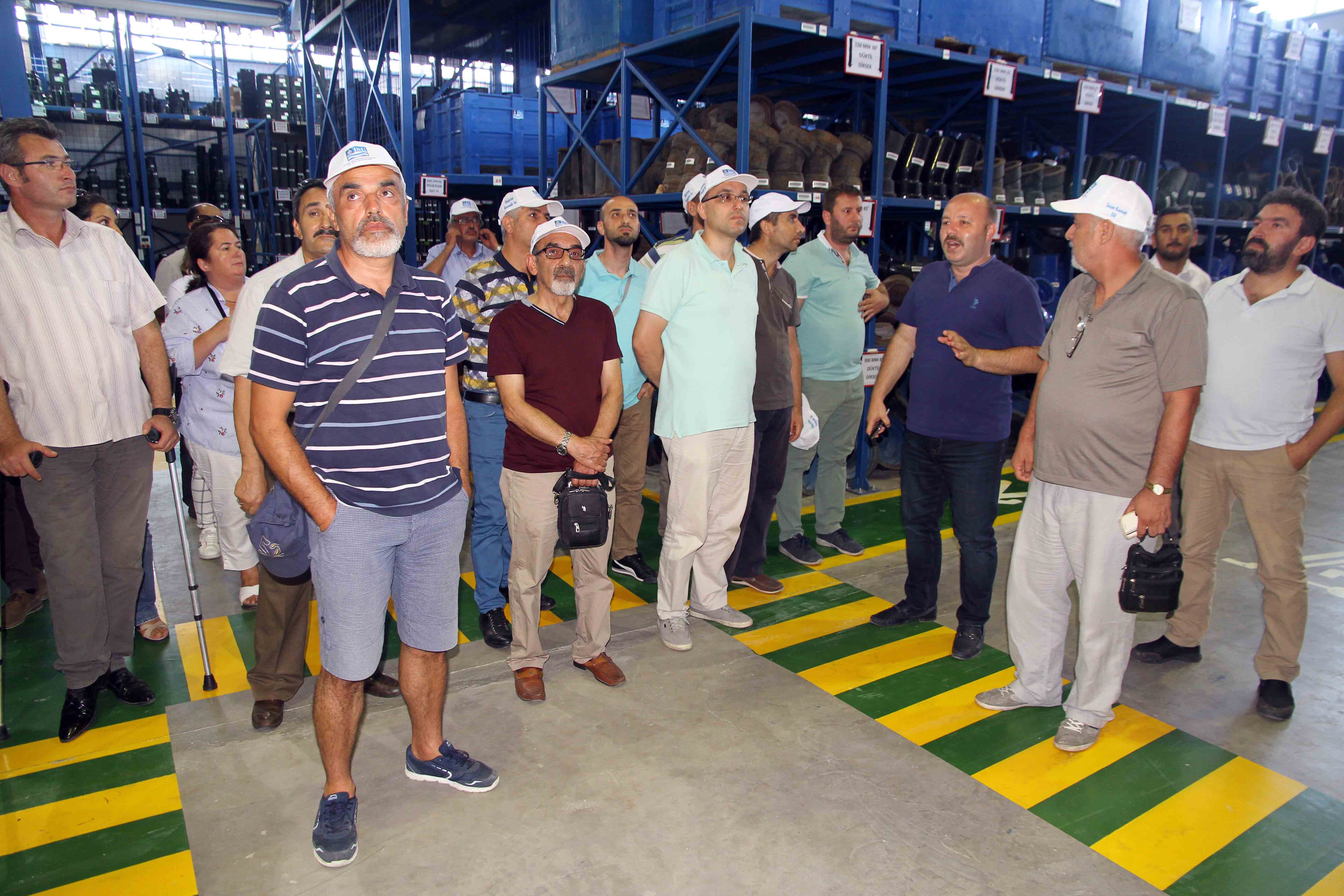 EĞİTİMCİLER, İSU YATIRIMLARINI YERİNDE İNCELEDİ.