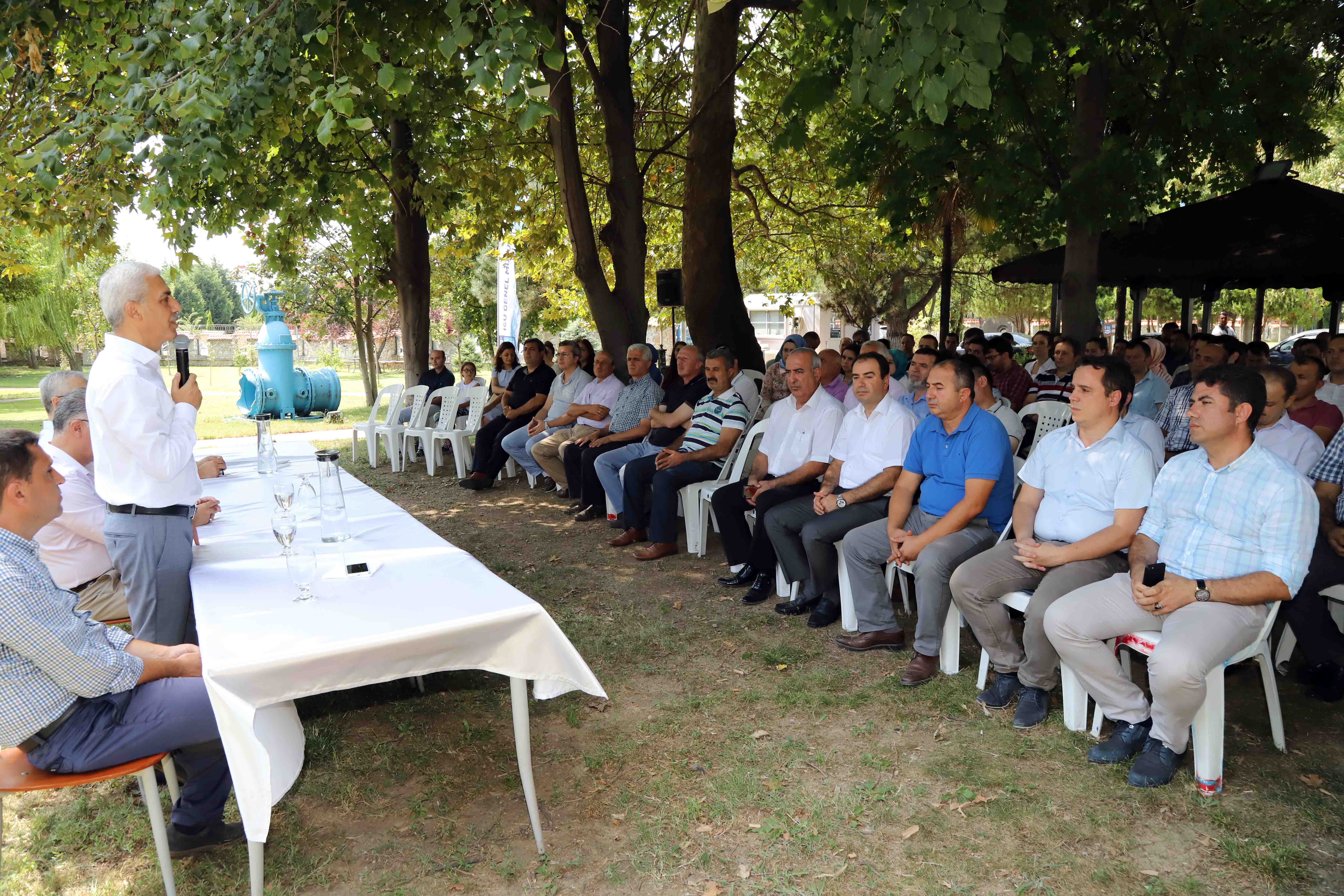İSU’NUN GELENEKSEL KURBAN BAYRAMLAŞMASI YAPILDI