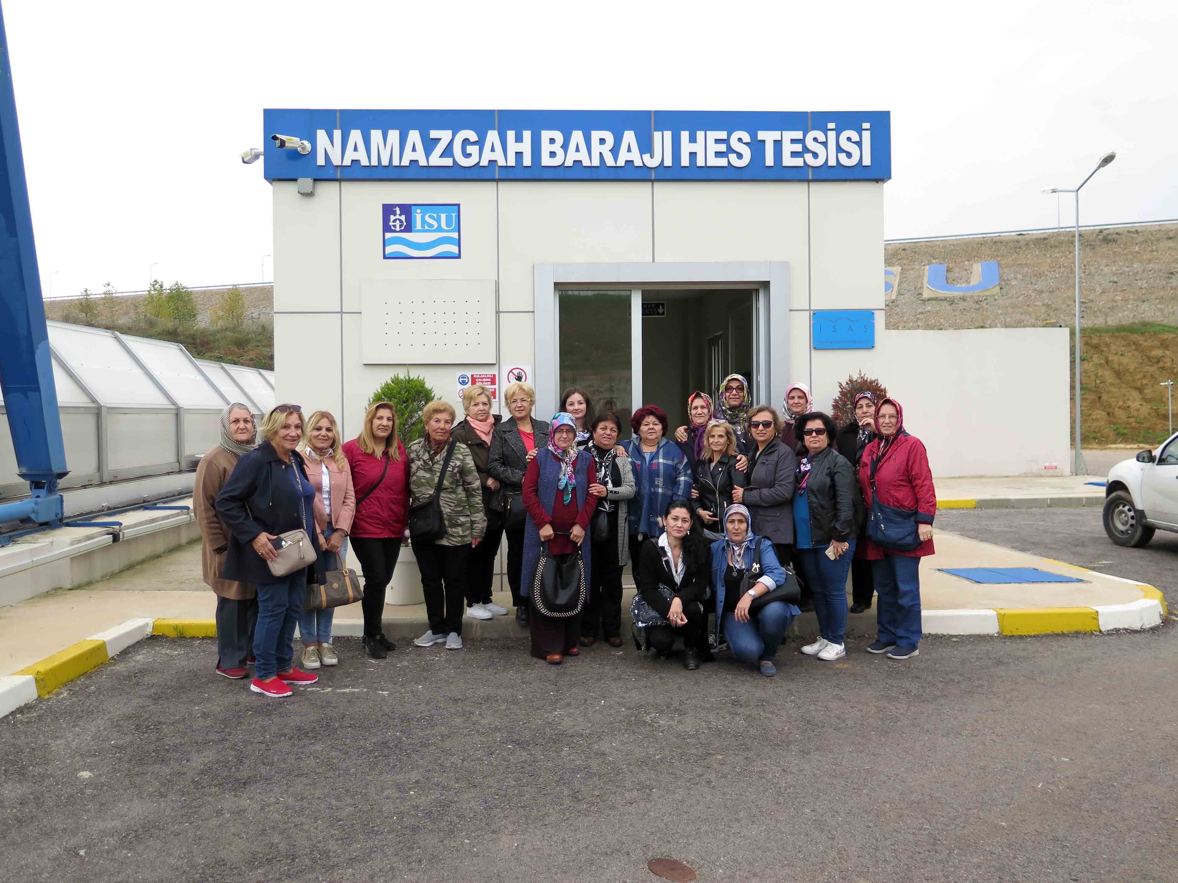 KIZILAY HEYETİ İSU’NUN YATIRIMLARINI GEZDİ