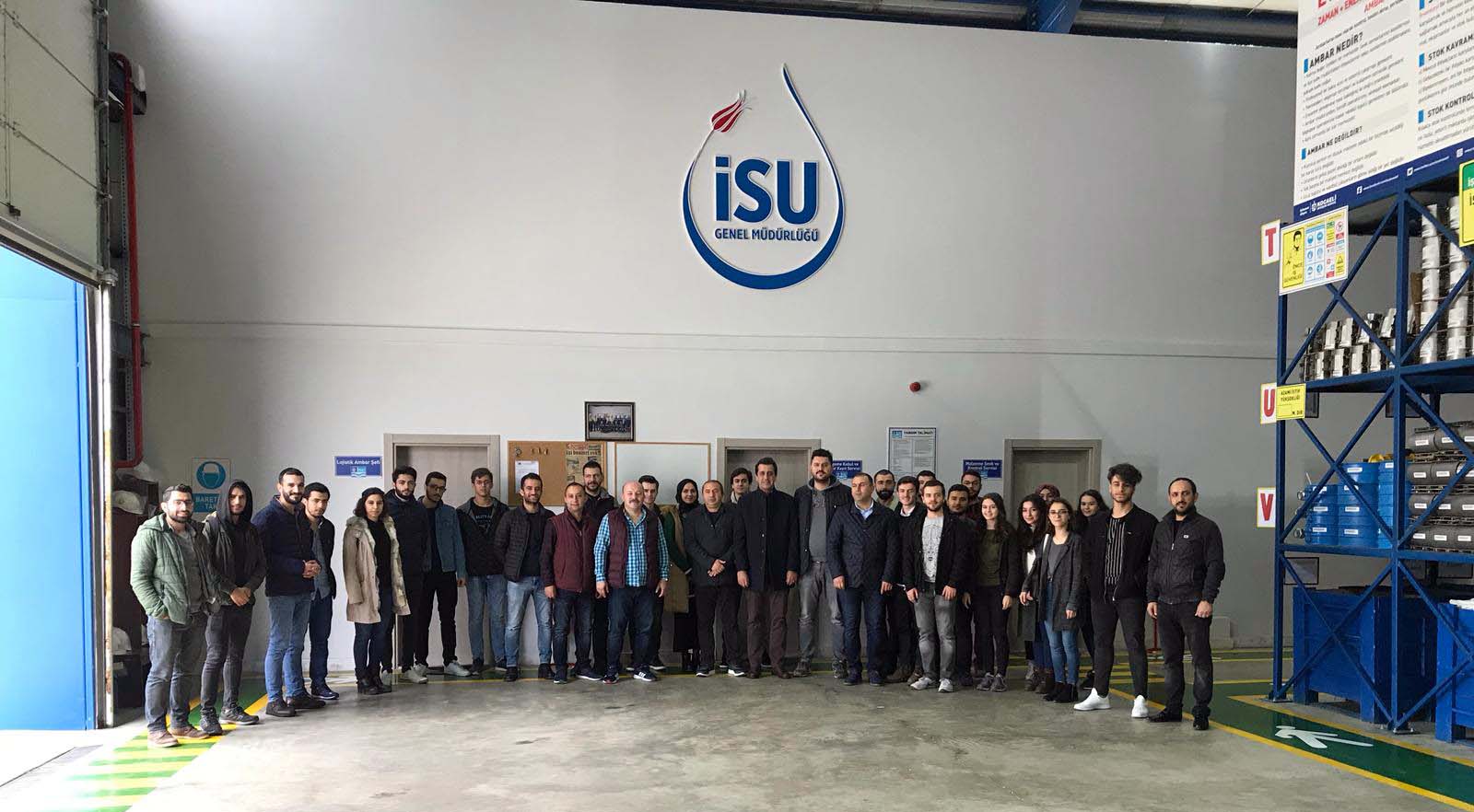 İNŞAAT MÜHENDİSLERİ İSU’NUN YATIRIMLARINI YAKINDAN TAKİP EDİYOR
