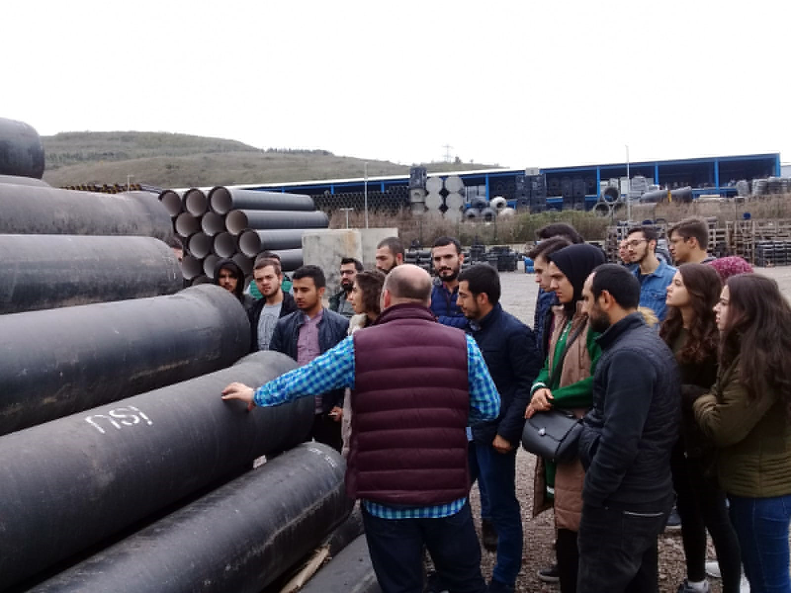 İNŞAAT MÜHENDİSLERİ İSU’NUN YATIRIMLARINI YAKINDAN TAKİP EDİYOR